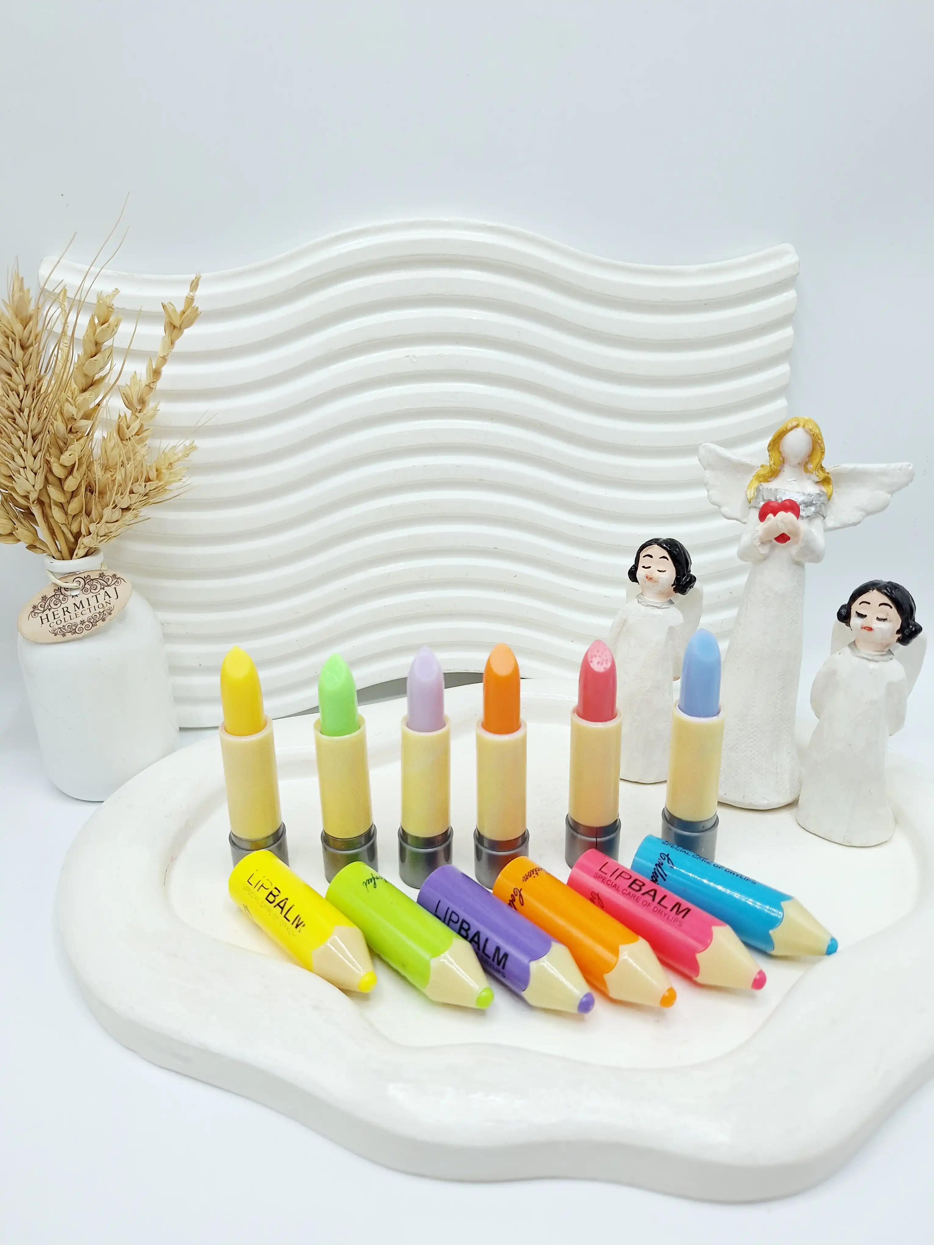 بالم لب پوکه مداد رنگی کد 0025