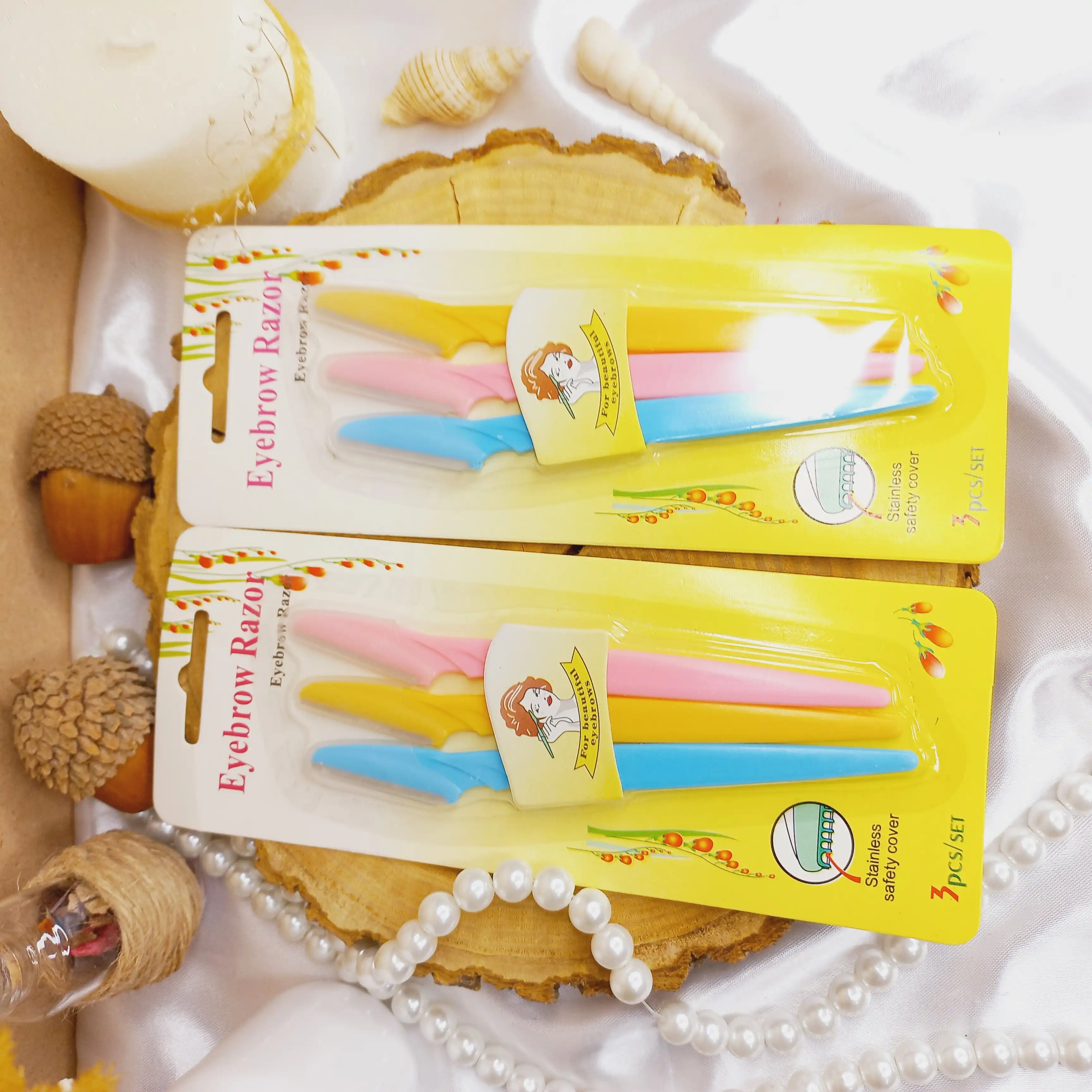 پک تیغ ابرو 3 عددی RAZOR