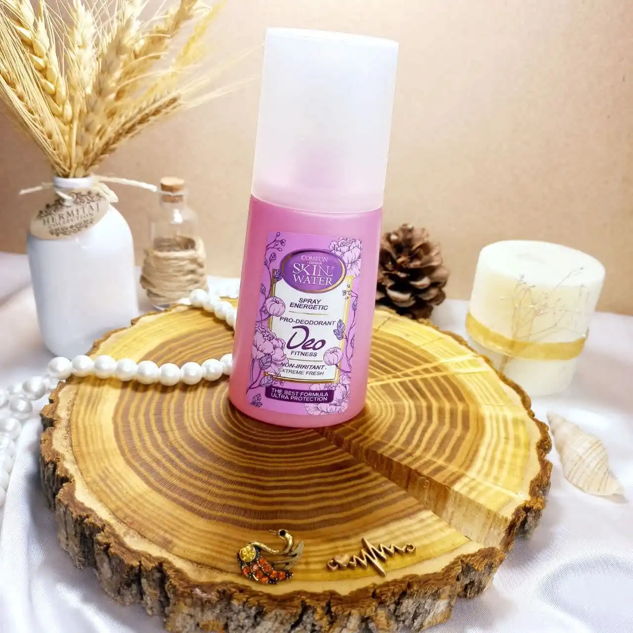 اسپری دئودورانت زنانه کامان مدل اسکین واتر | پخش عمده