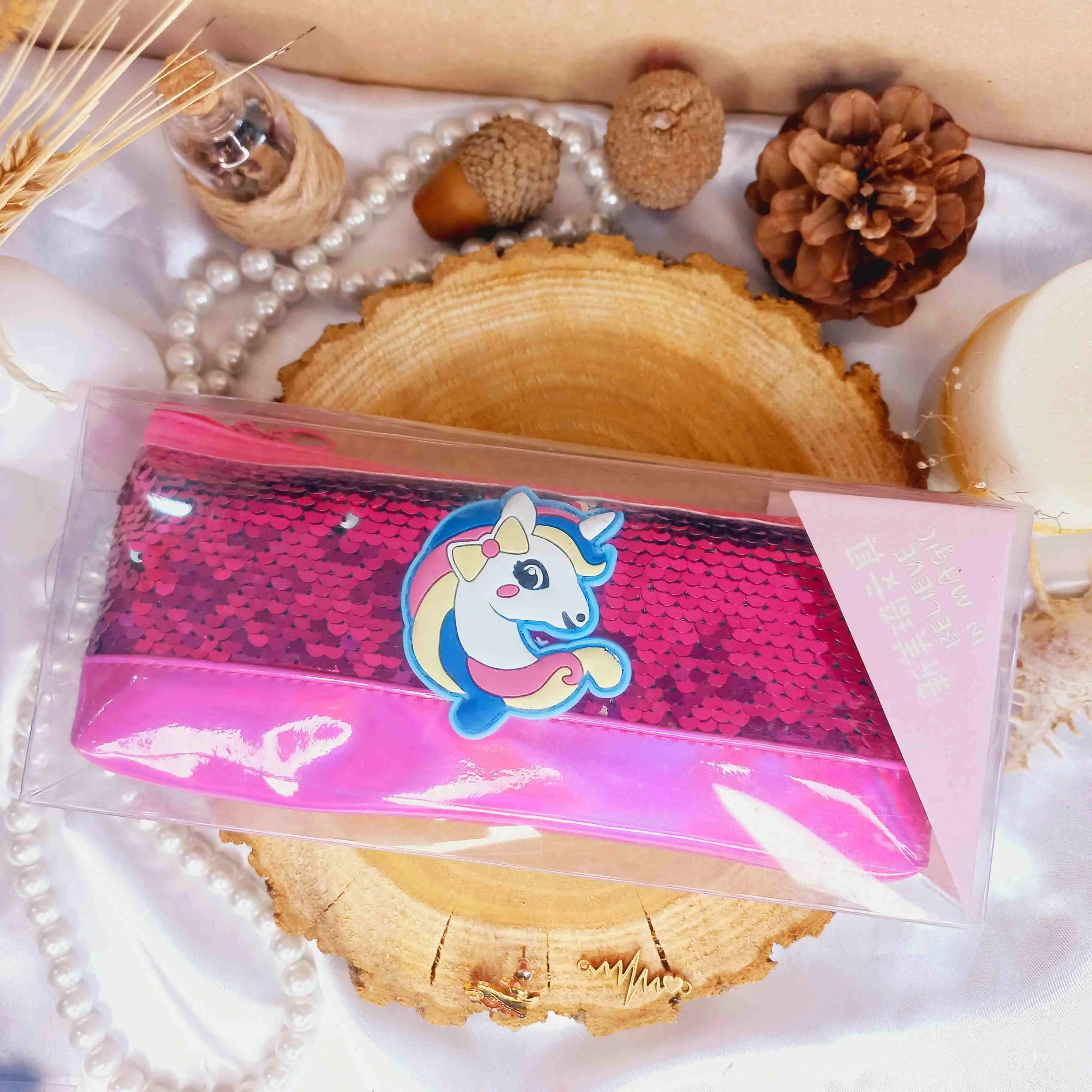 کیف آرایشی یونیکورن پولکی | پخش عمده