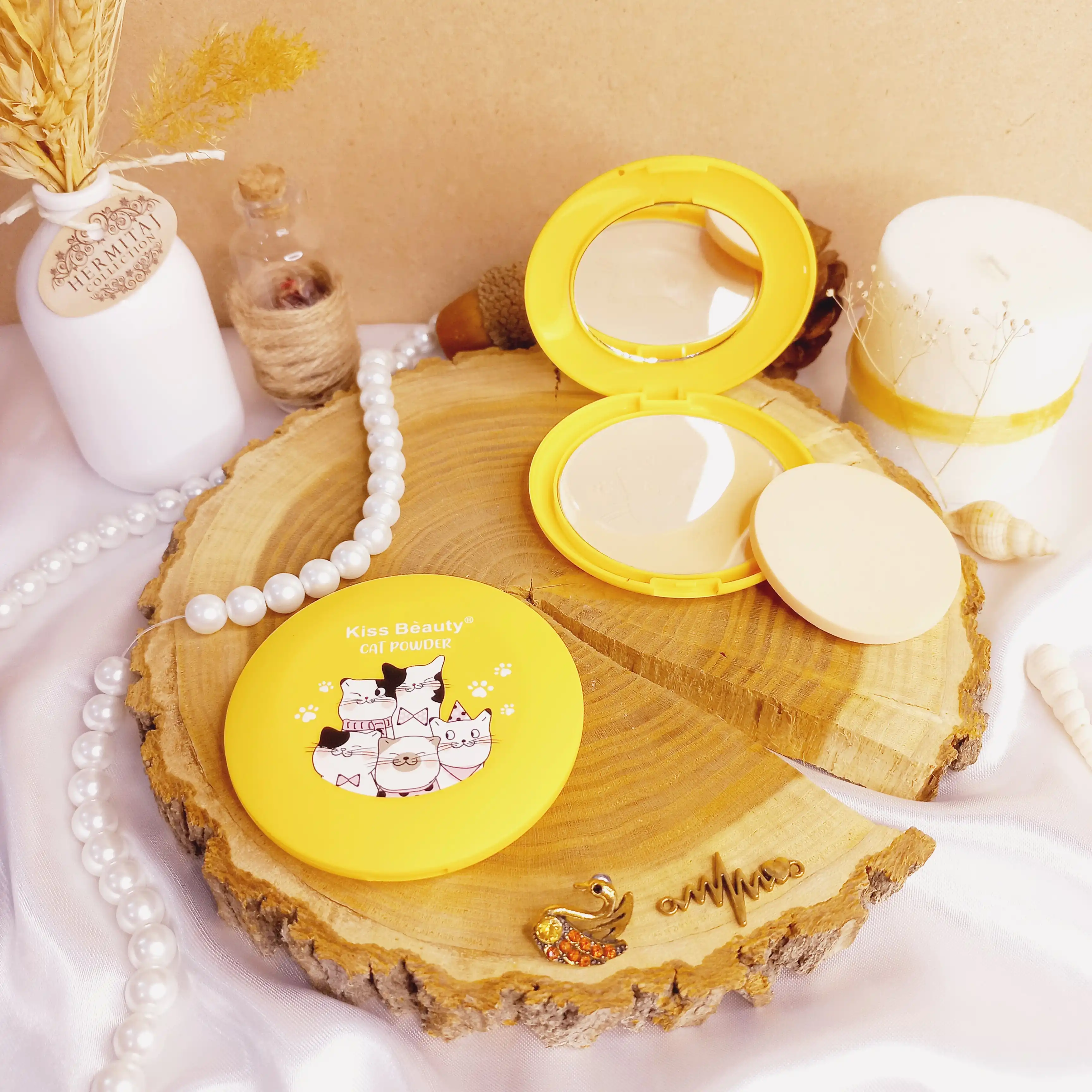 پنکک طرح گربه کیس بیوتی | پخش عمده