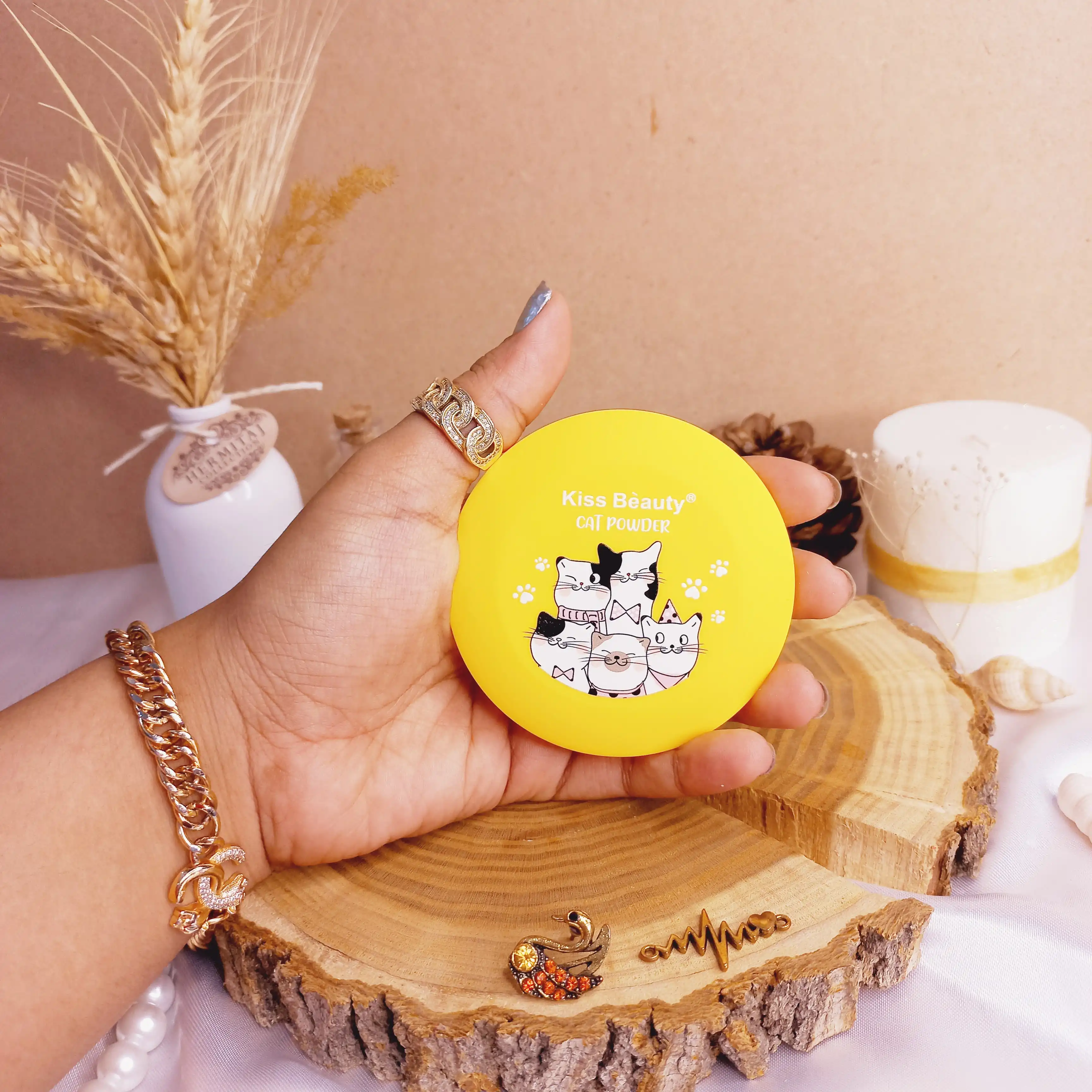 پنکک طرح گربه کیس بیوتی | پخش عمده