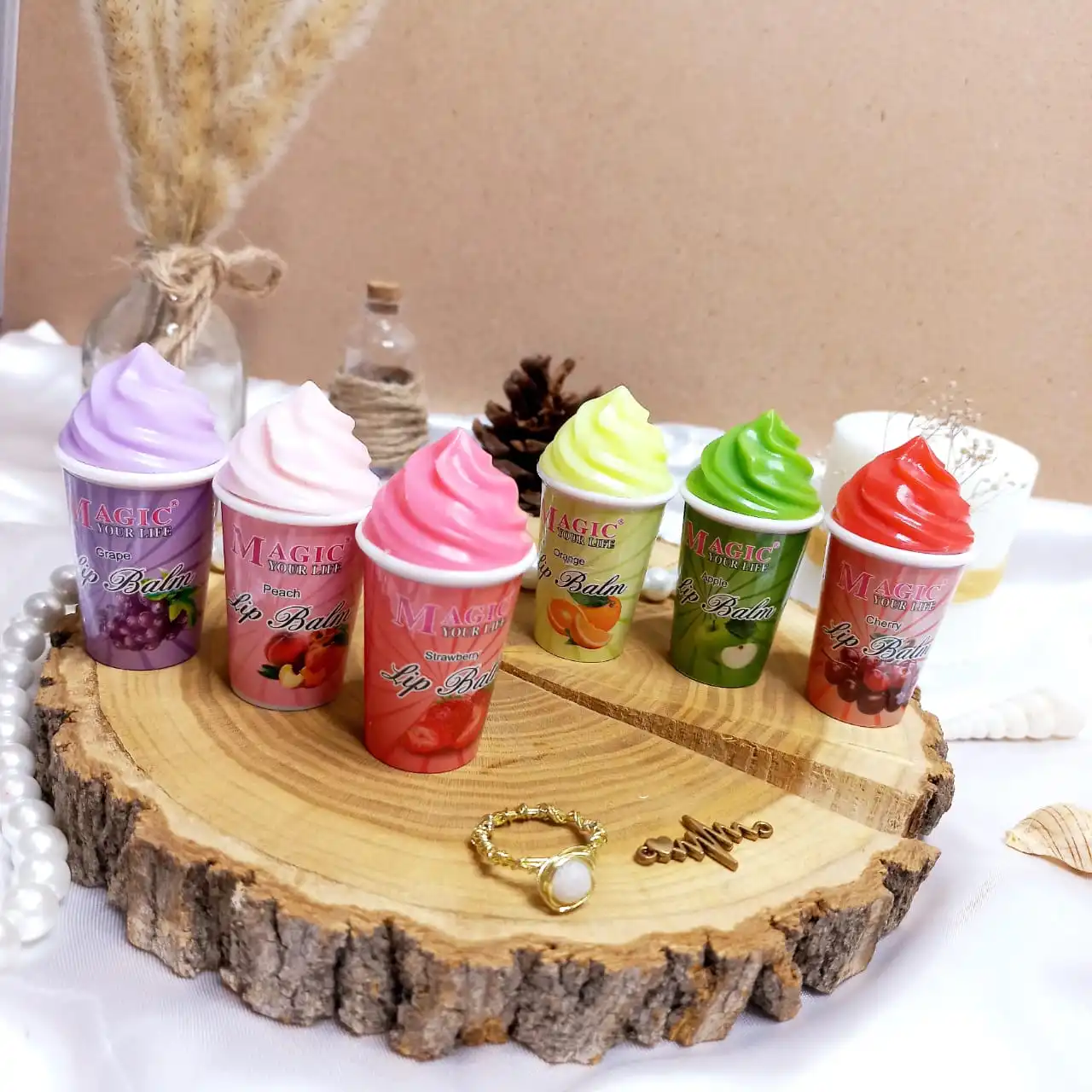 بالم لب طرح بستنی قیفی مجیک MAGIC