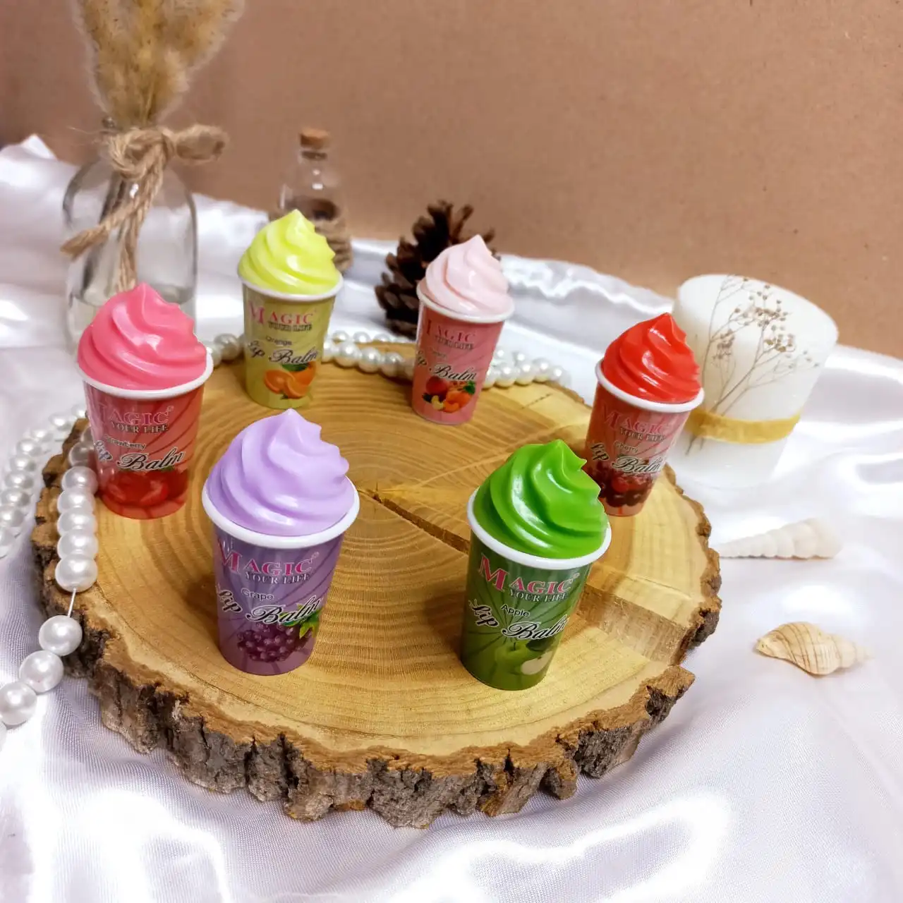 بالم لب طرح بستنی قیفی مجیک MAGIC