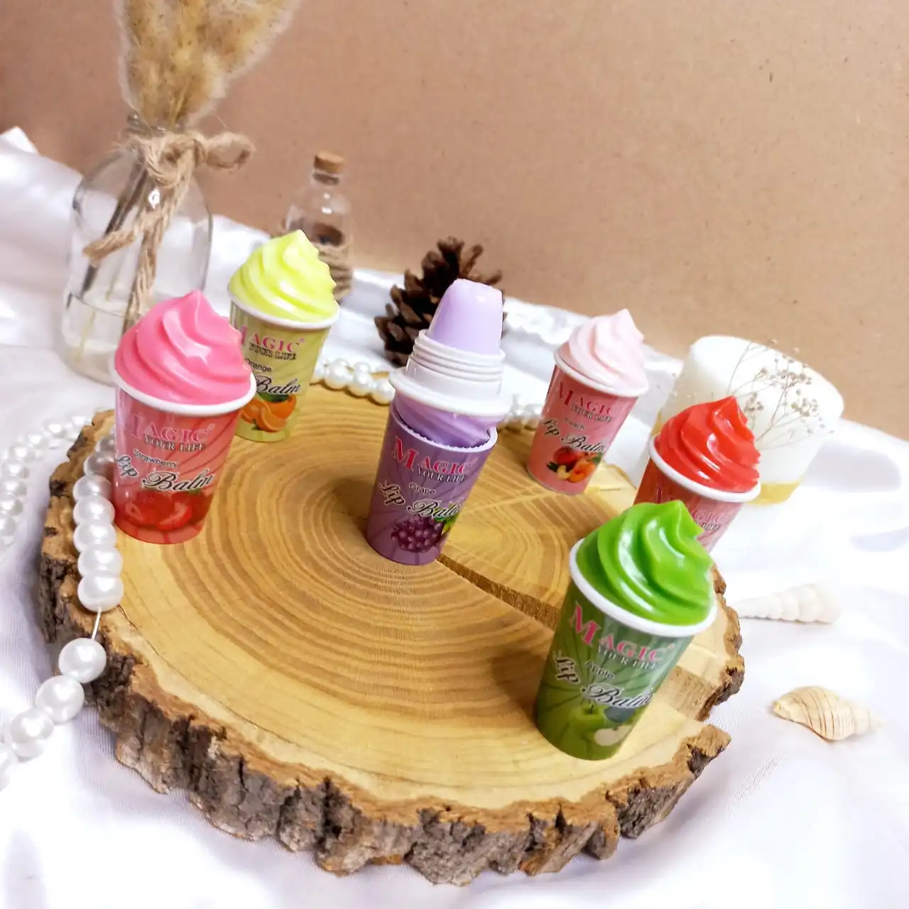 بالم لب طرح بستنی قیفی مجیک MAGIC