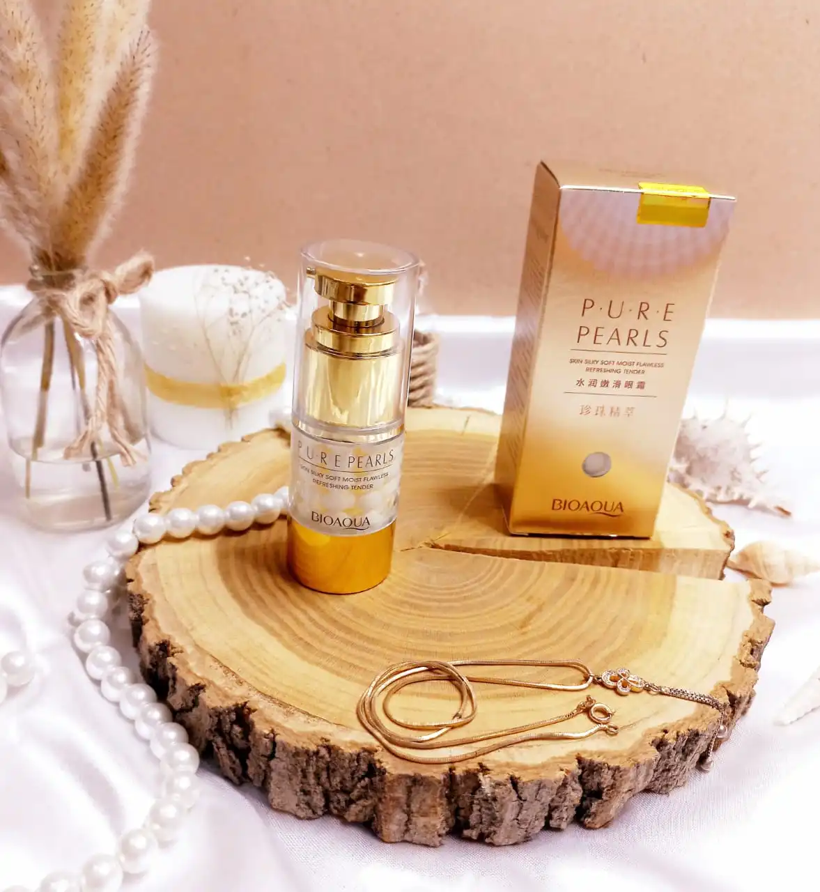 کرم زیر چشم پمپی مروارید بیوآکوا BIOAQUA