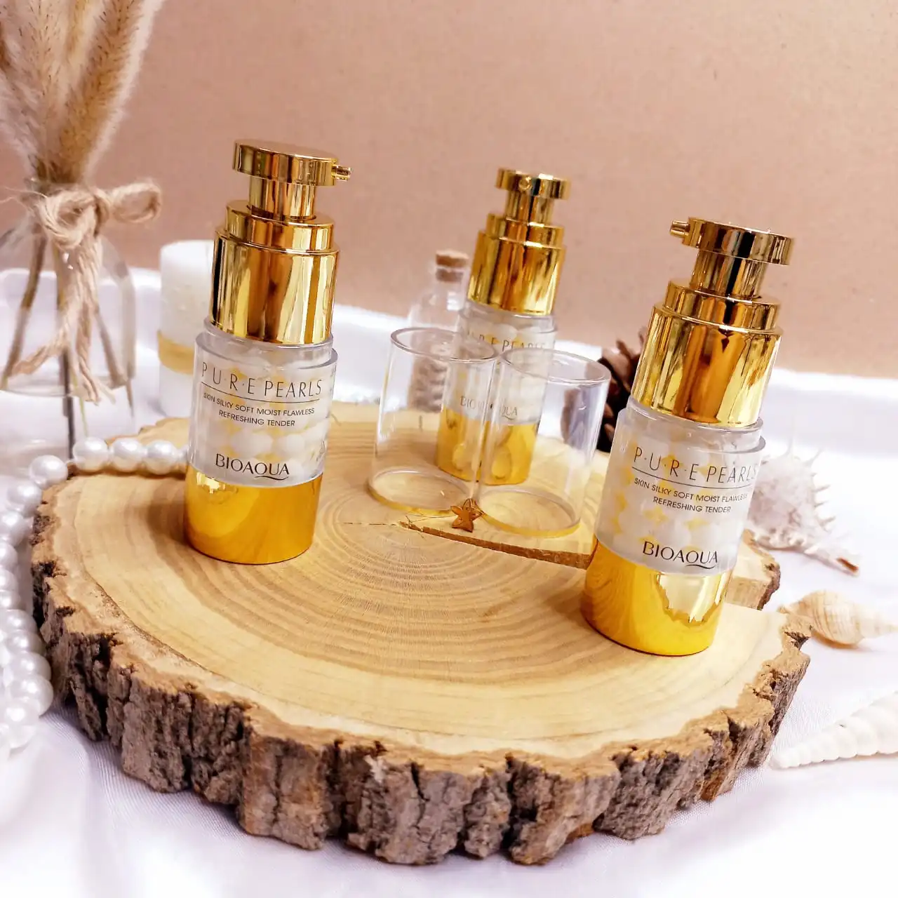 کرم زیر چشم پمپی مروارید بیوآکوا BIOAQUA