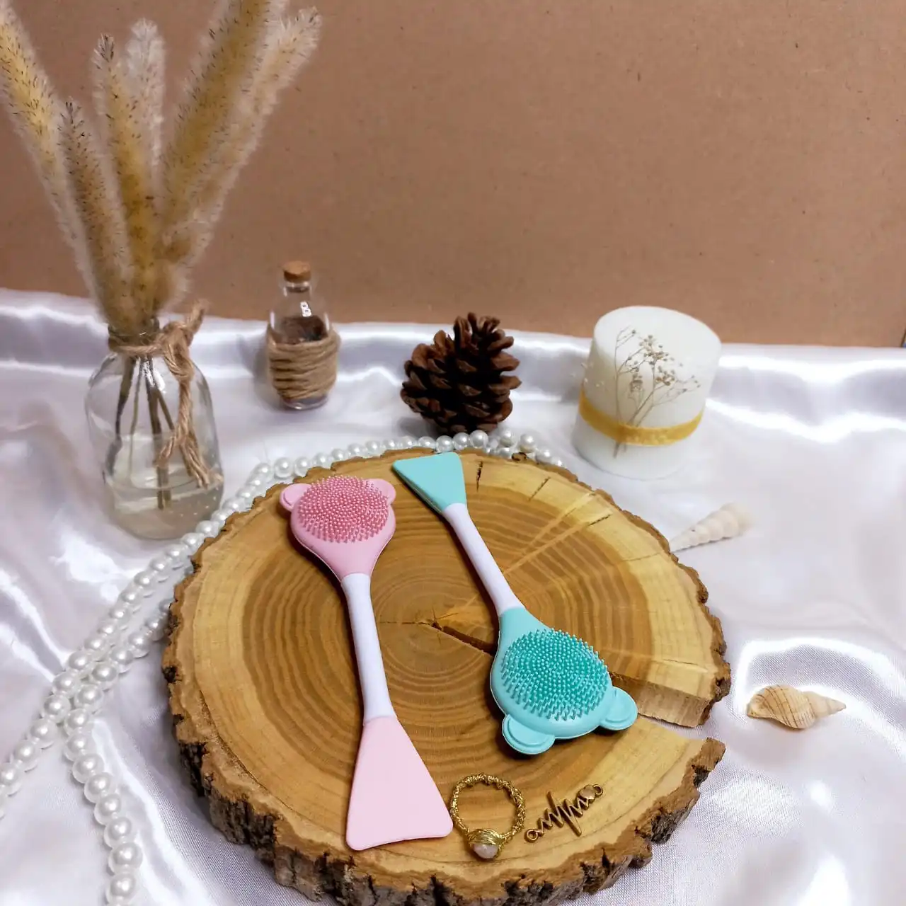 براش ماسک سیلیکونی دوطرفه خرگوشی | پخش عمده