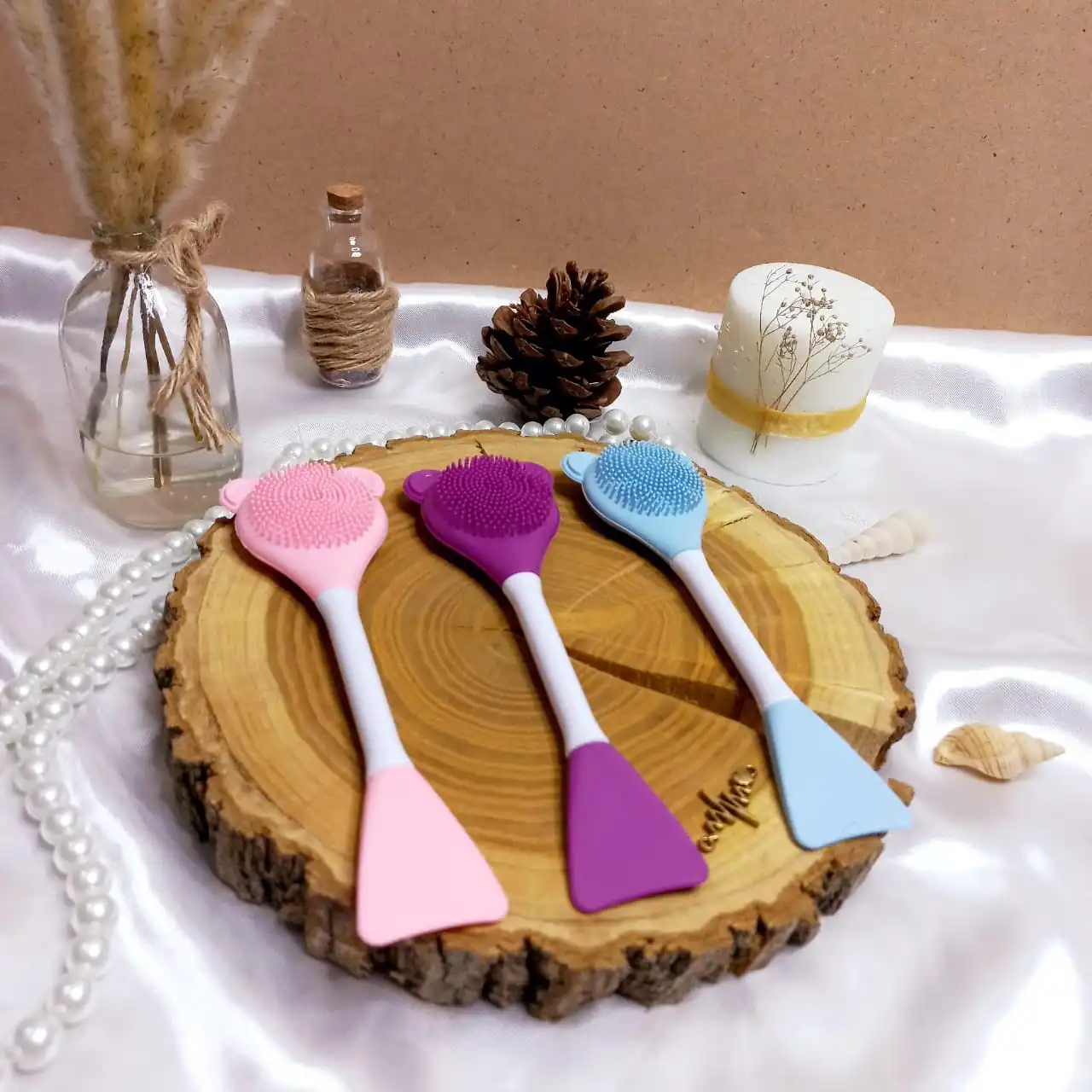 براش ماسک سیلیکونی دوطرفه خرگوشی | پخش عمده