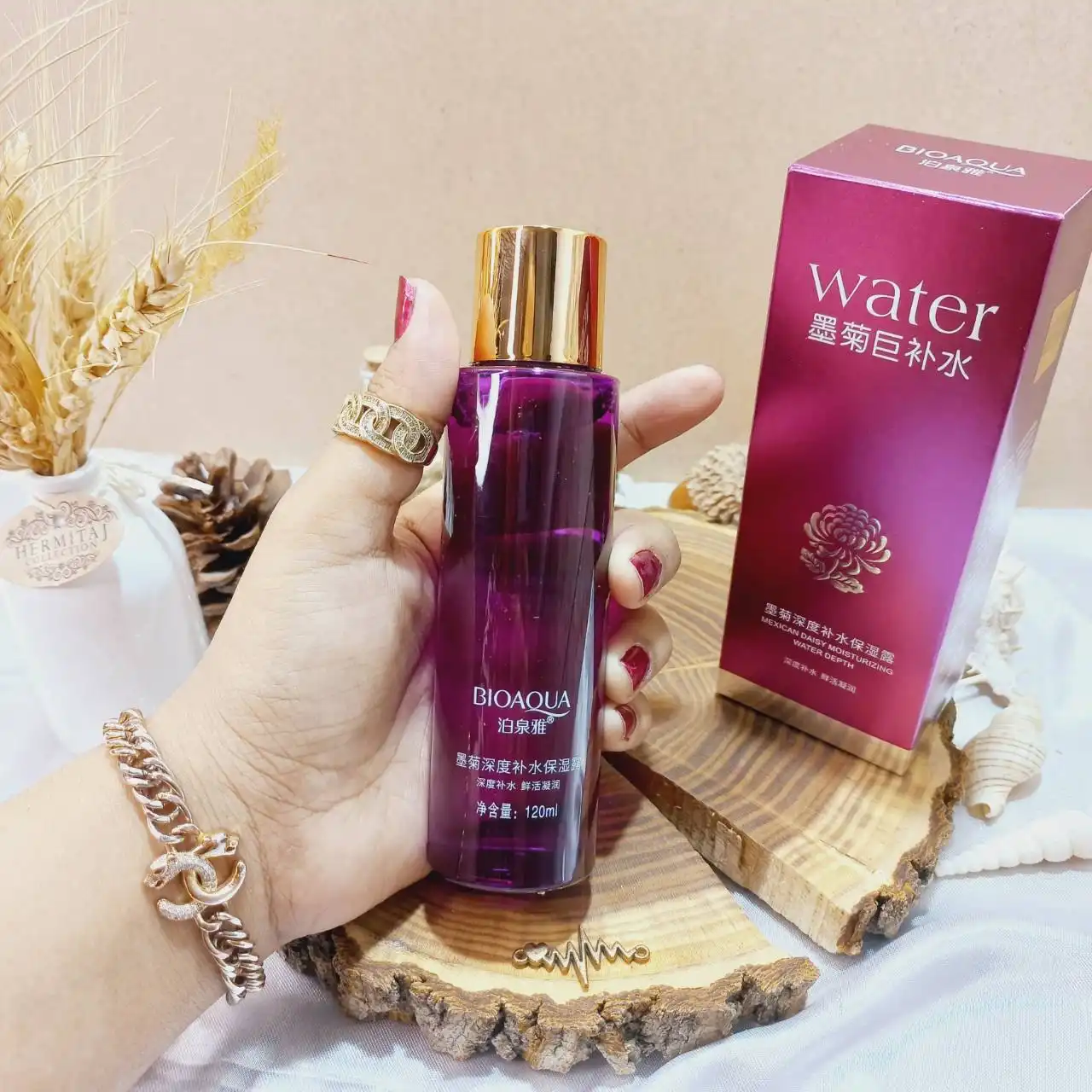 تونر آبرسان عصاره گل داوودی بیواکوا BIOAQUA کد BQY2294