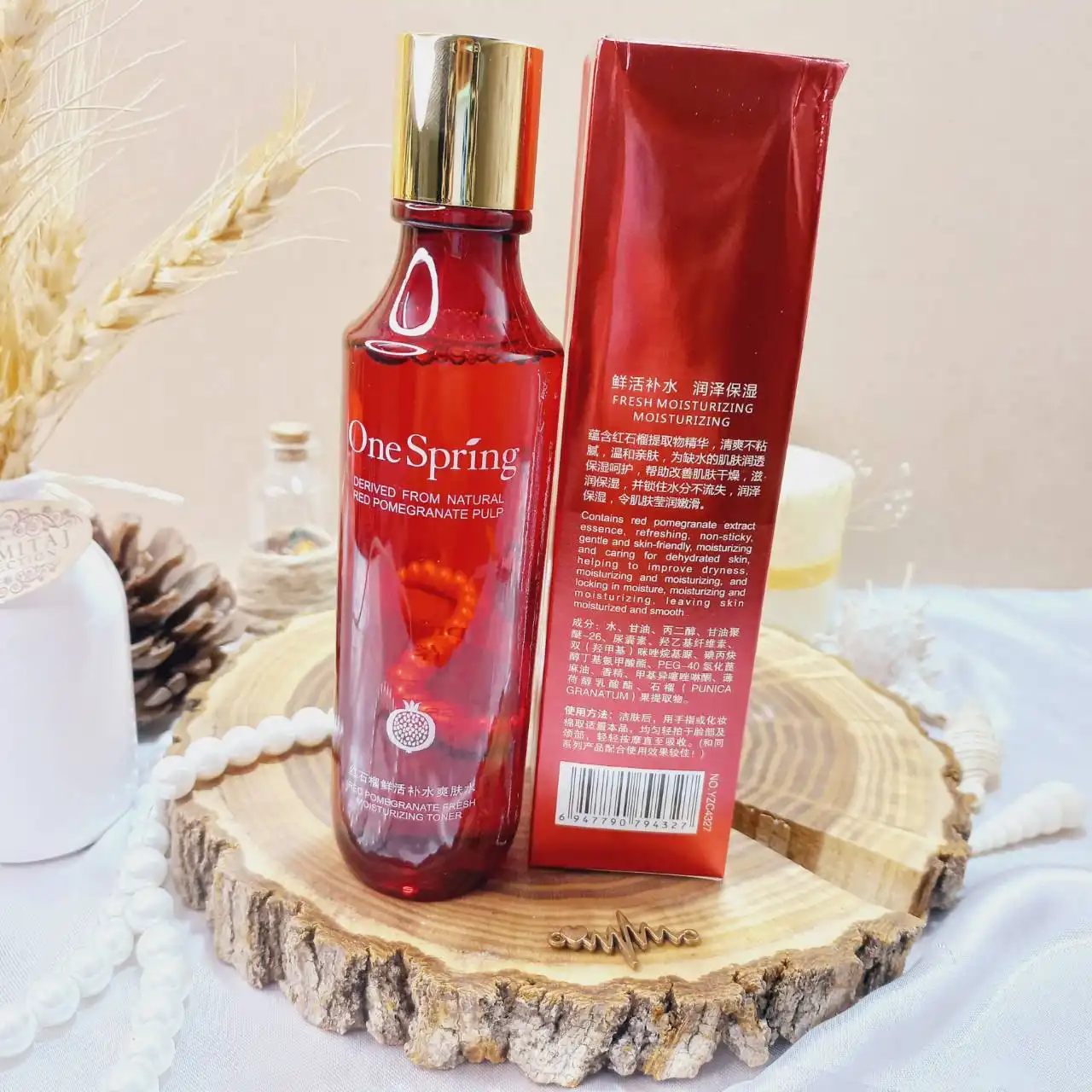 تونر انار قرمز وان اسپرینگ one spring کد YZC4327