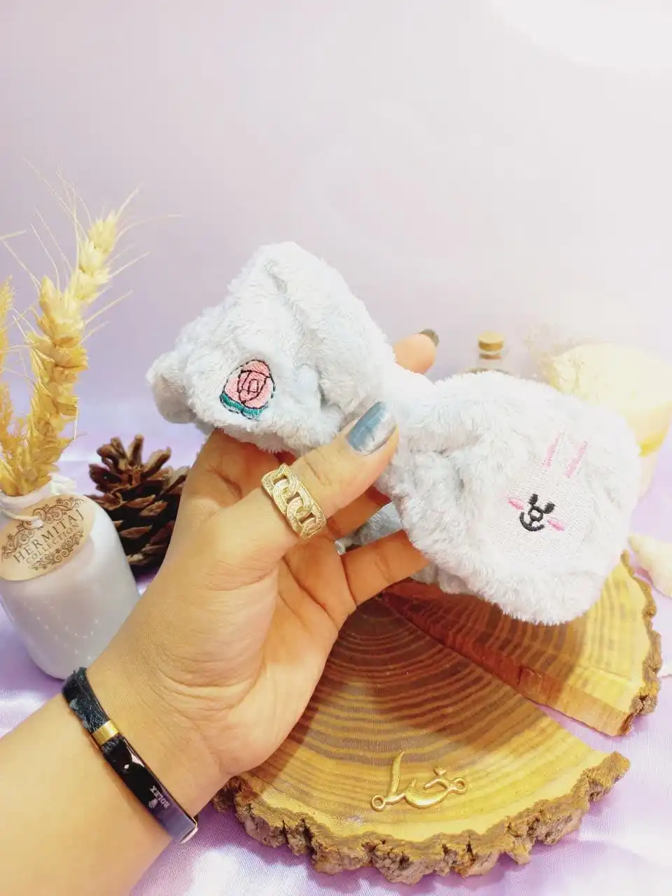 هدبند حوله ای دخترانه طرح میشا MISSA | پخش عمده