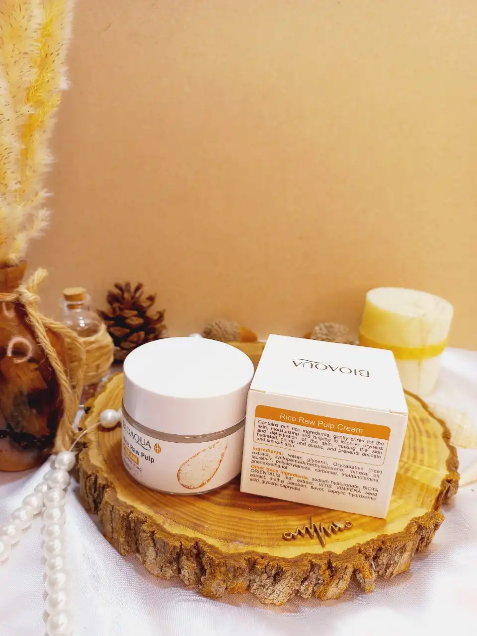 کرم آبرسان صورت عصاره برنج خام بیوآکوا کد BQY79706 | پخش عمده