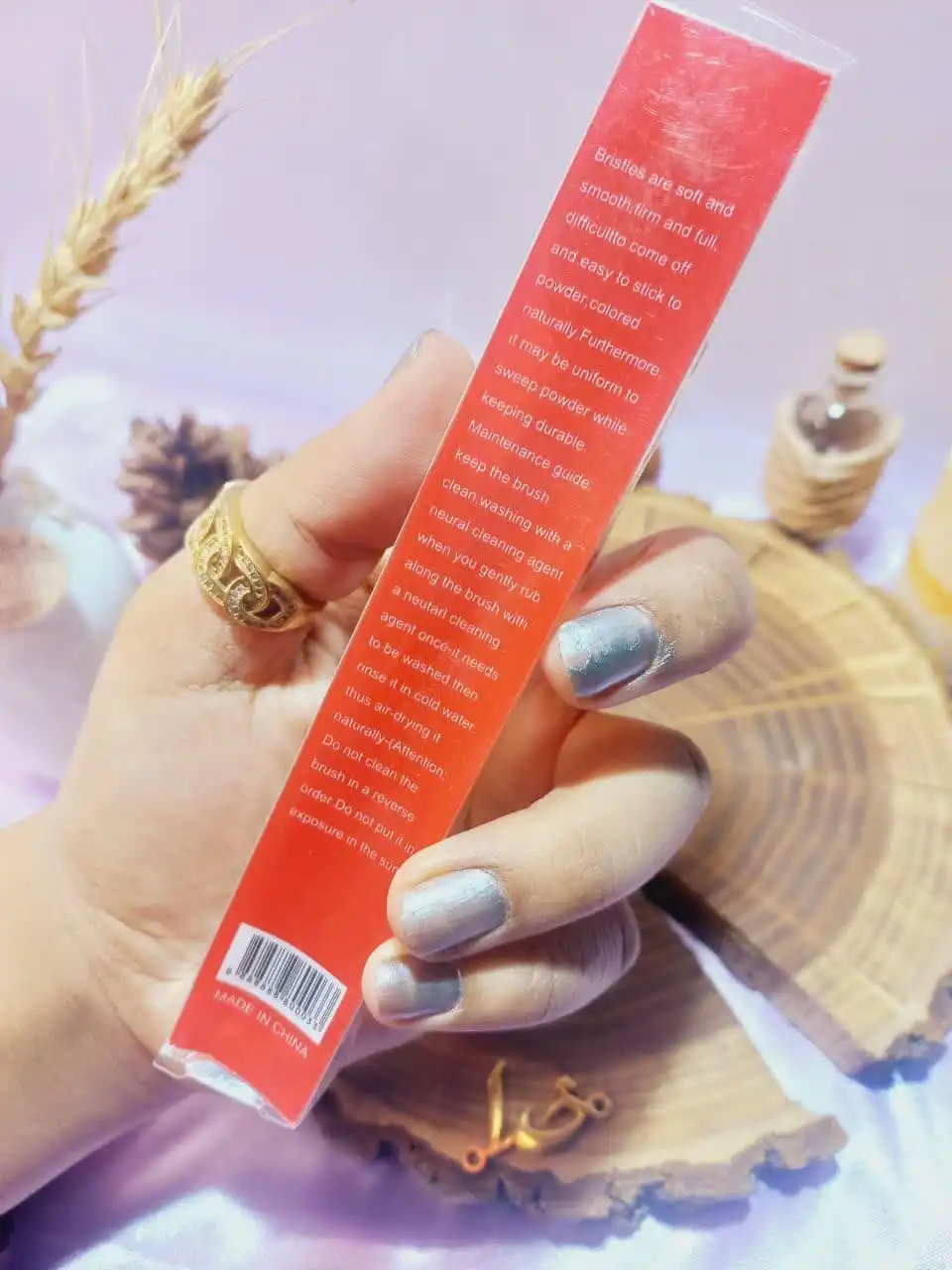 براش حرفه ای تک قاشقی سایز 1 کوچک