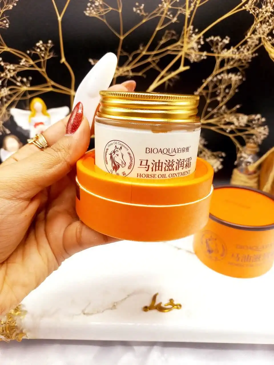 کرم معجزگر چندکاره روغن اسب بیوآکوا BIOAQUA