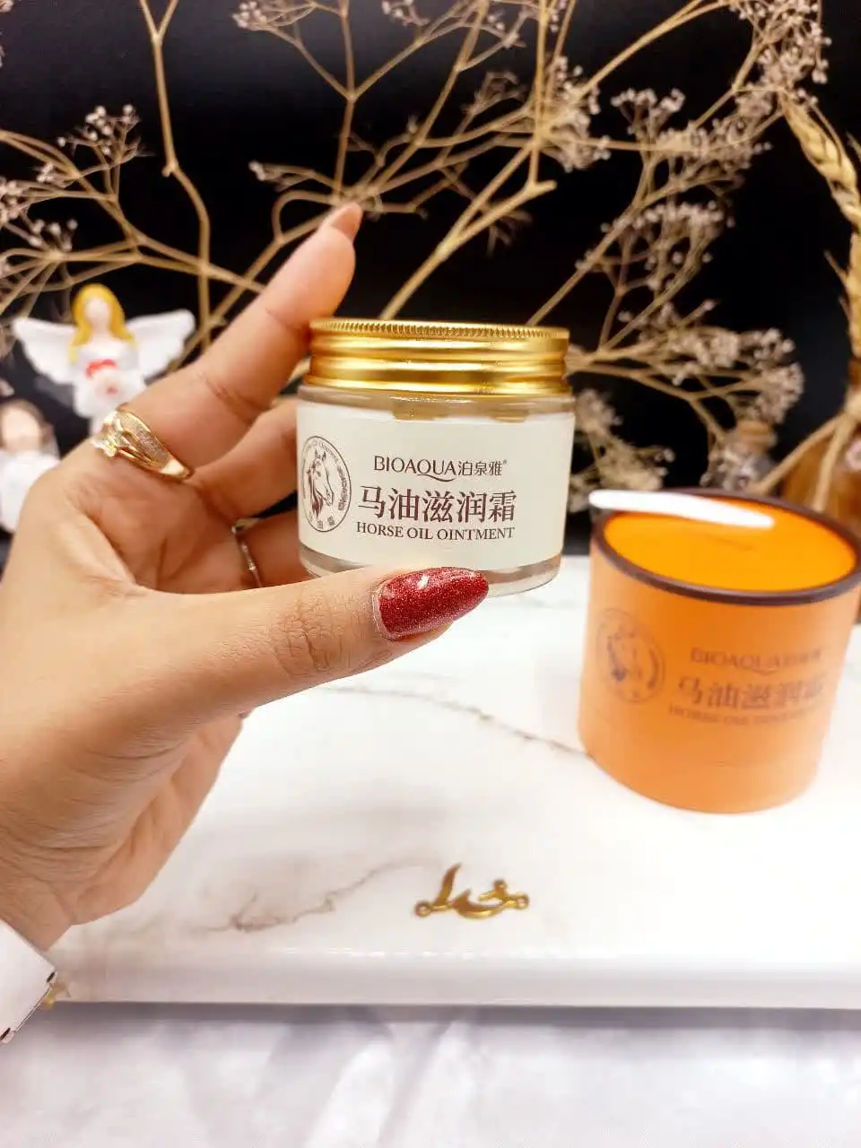 کرم معجزگر چندکاره روغن اسب بیوآکوا BIOAQUA