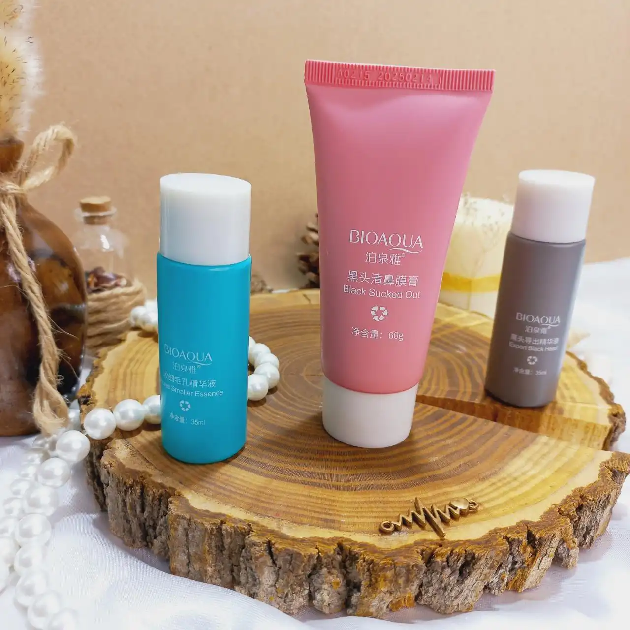 محلول سه مرحله ای  رفع جوش سرسیاه بینی بیوآکوا BIOAQUA | پخش عمده