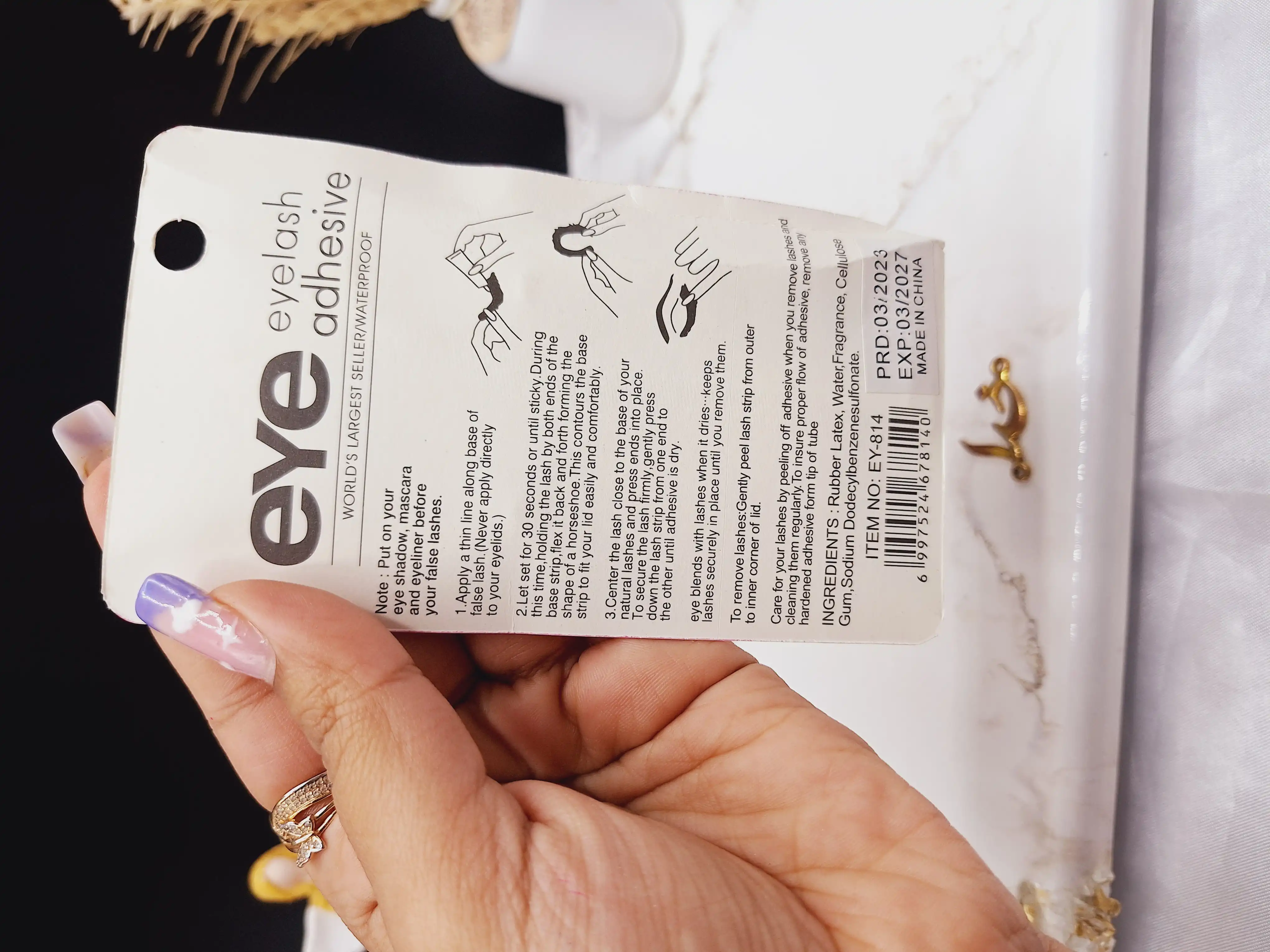 چسب مژه ضد آب 7 گرمی Eye