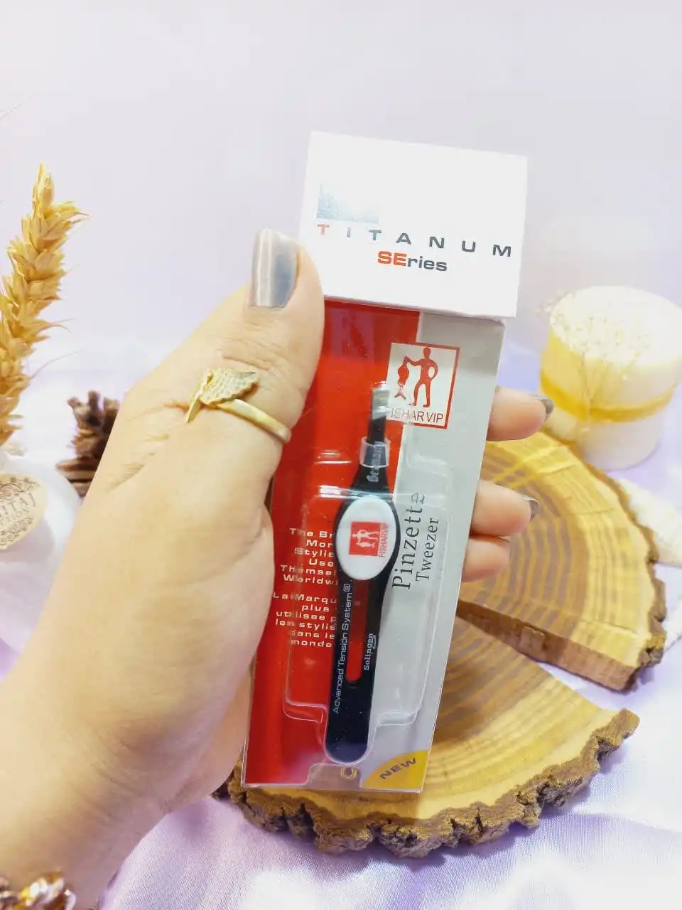 موچین تیتانیوم با کیفیت Pinzette tweezer | پخش عمده