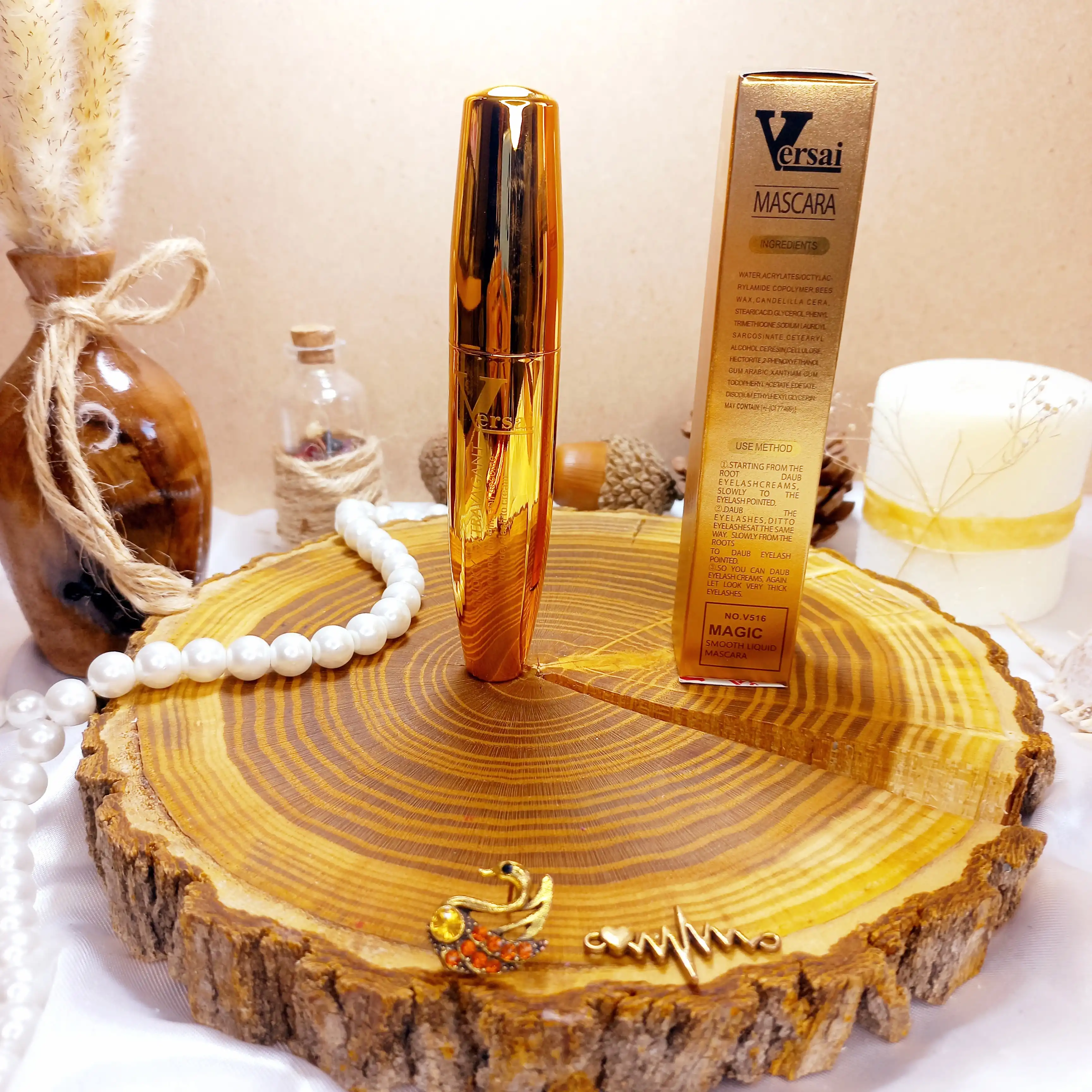 ریمل پوکه فلزی ورسای طلایی Versai