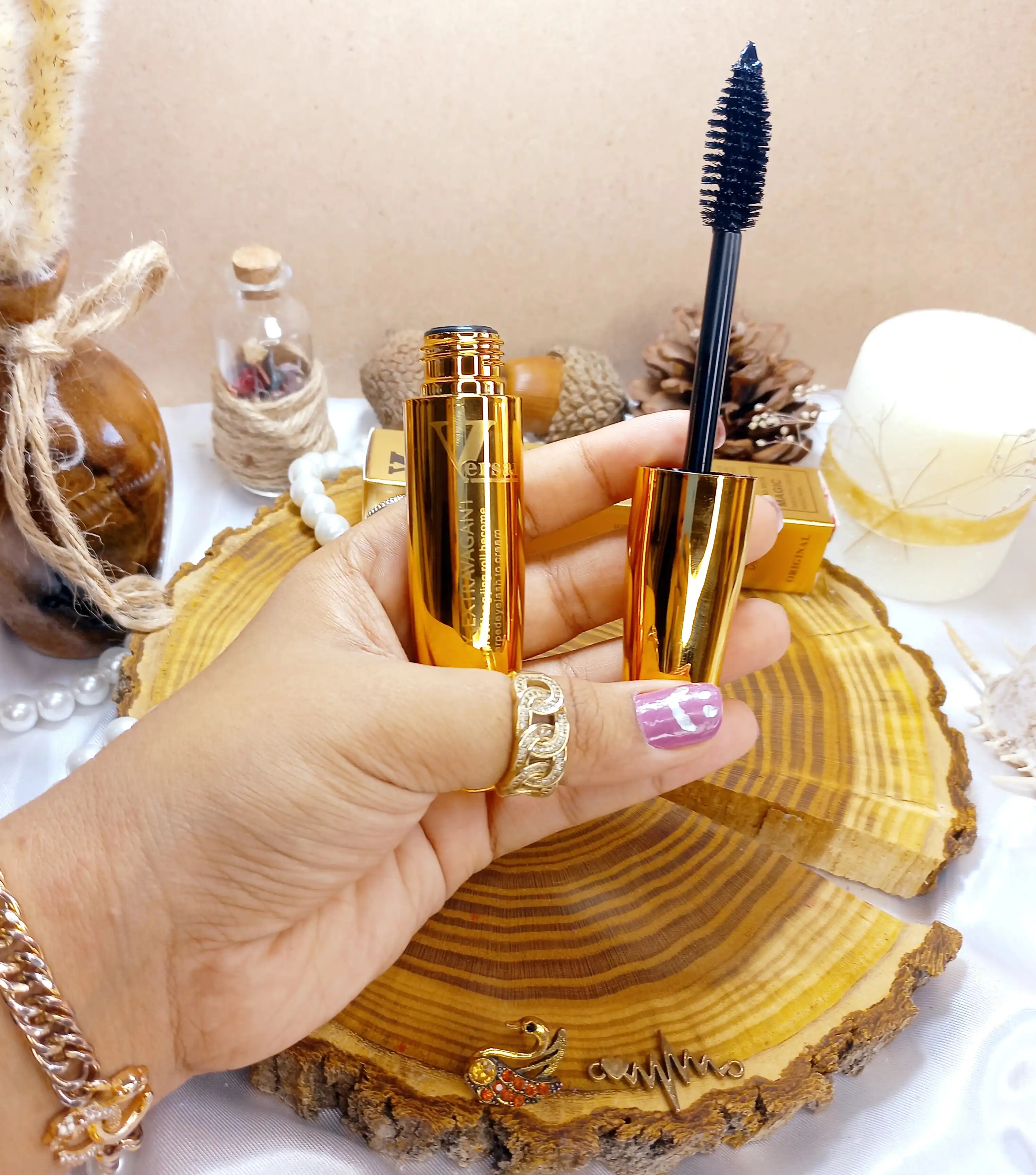 ریمل پوکه فلزی ورسای طلایی Versai