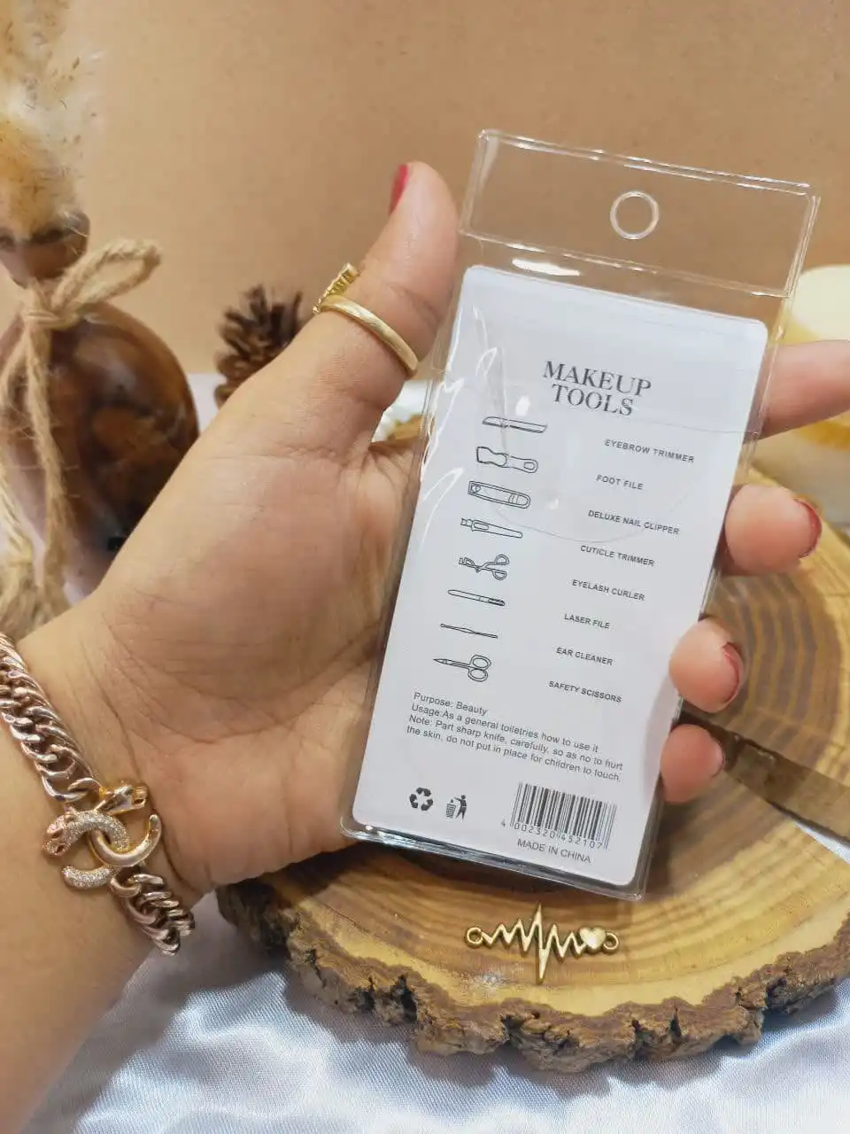 قیچی آرایشی استیل ضد زنگ MAKE UP TOOLS | پخش عمده