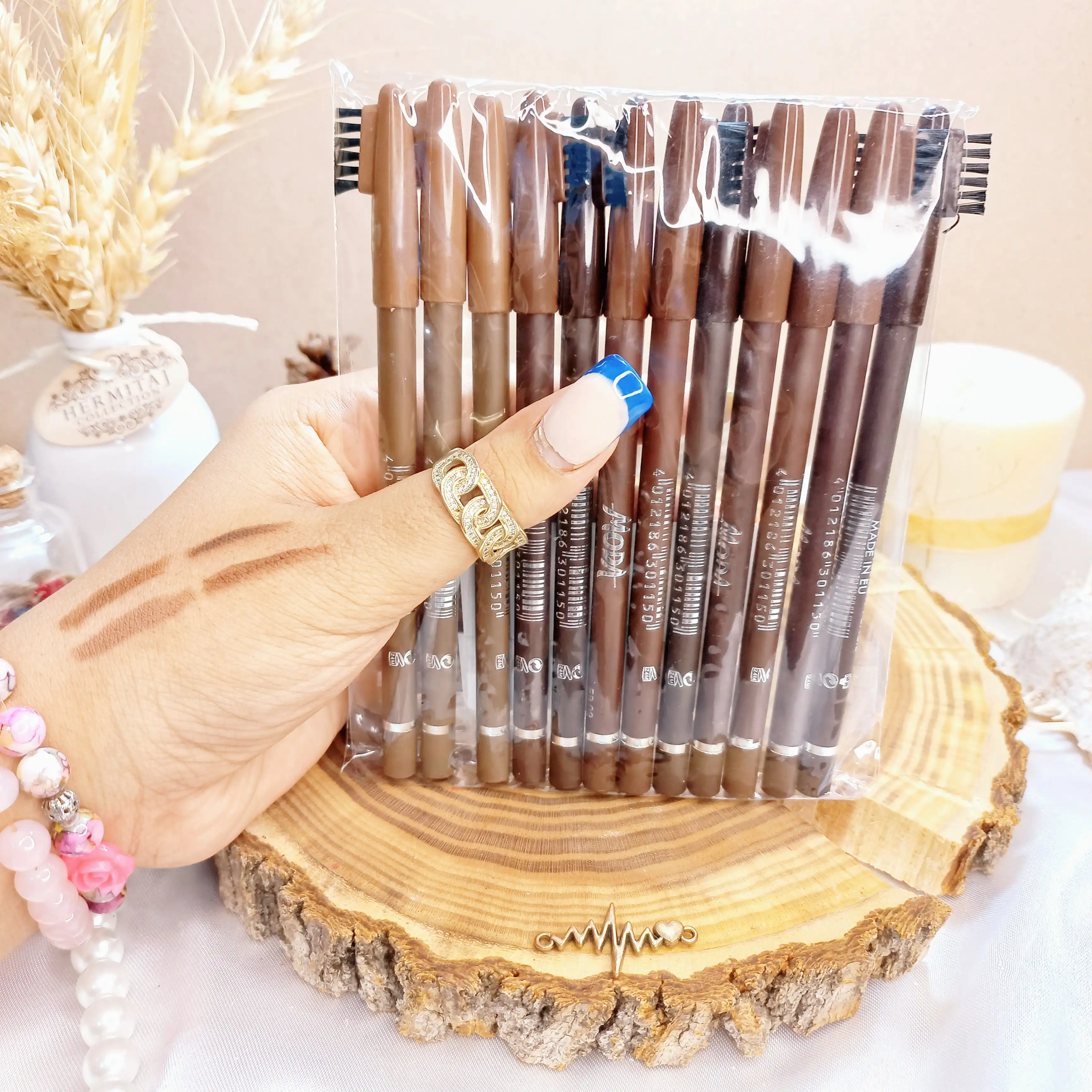 مداد ابرو شانه دار مودا MODA | پخش عمده