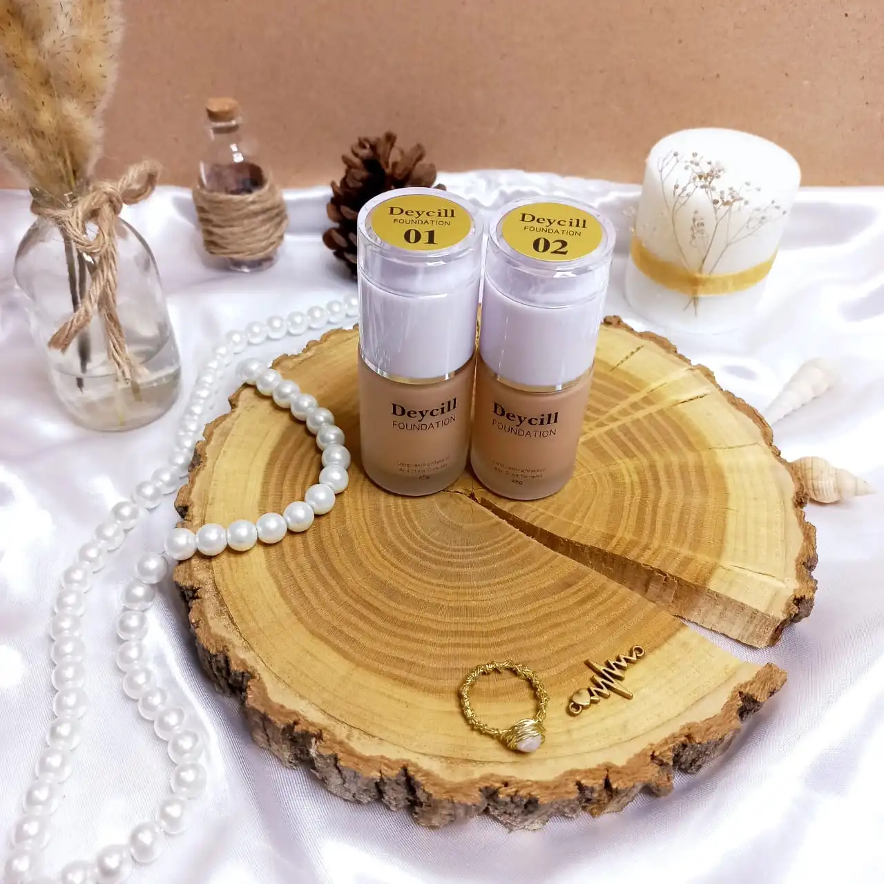 کرم پودر شیشه مات دایسل DEYCILL