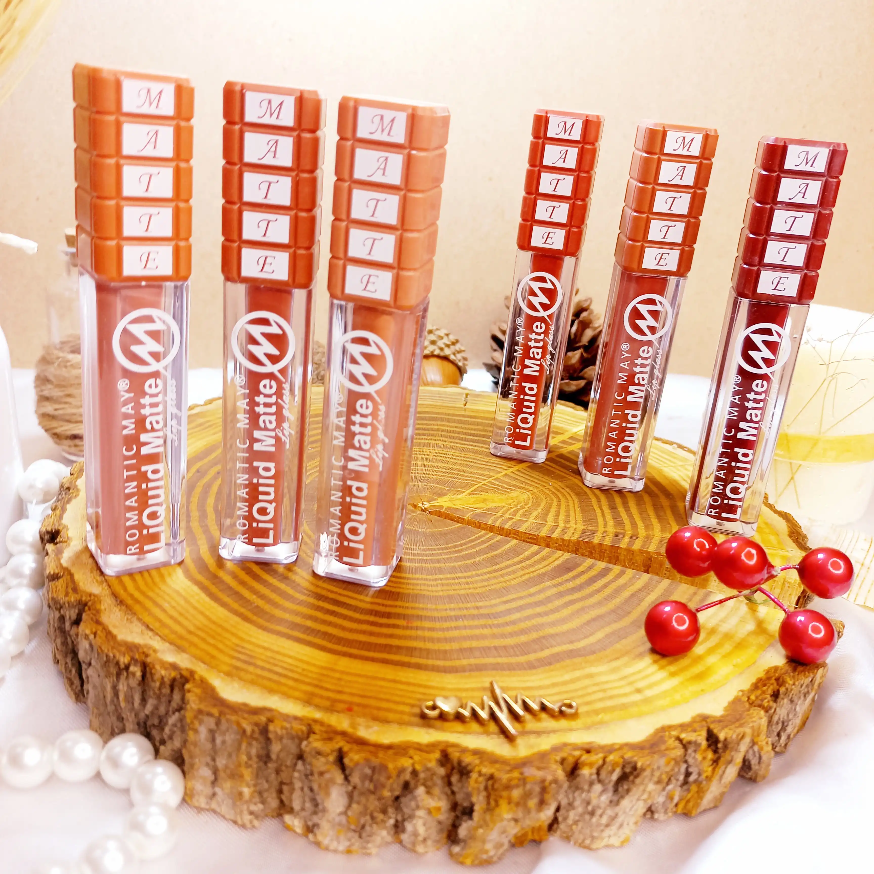 رژ لب مایع رمانتیک کد770 ROMANTIC MAY | پخش عمده