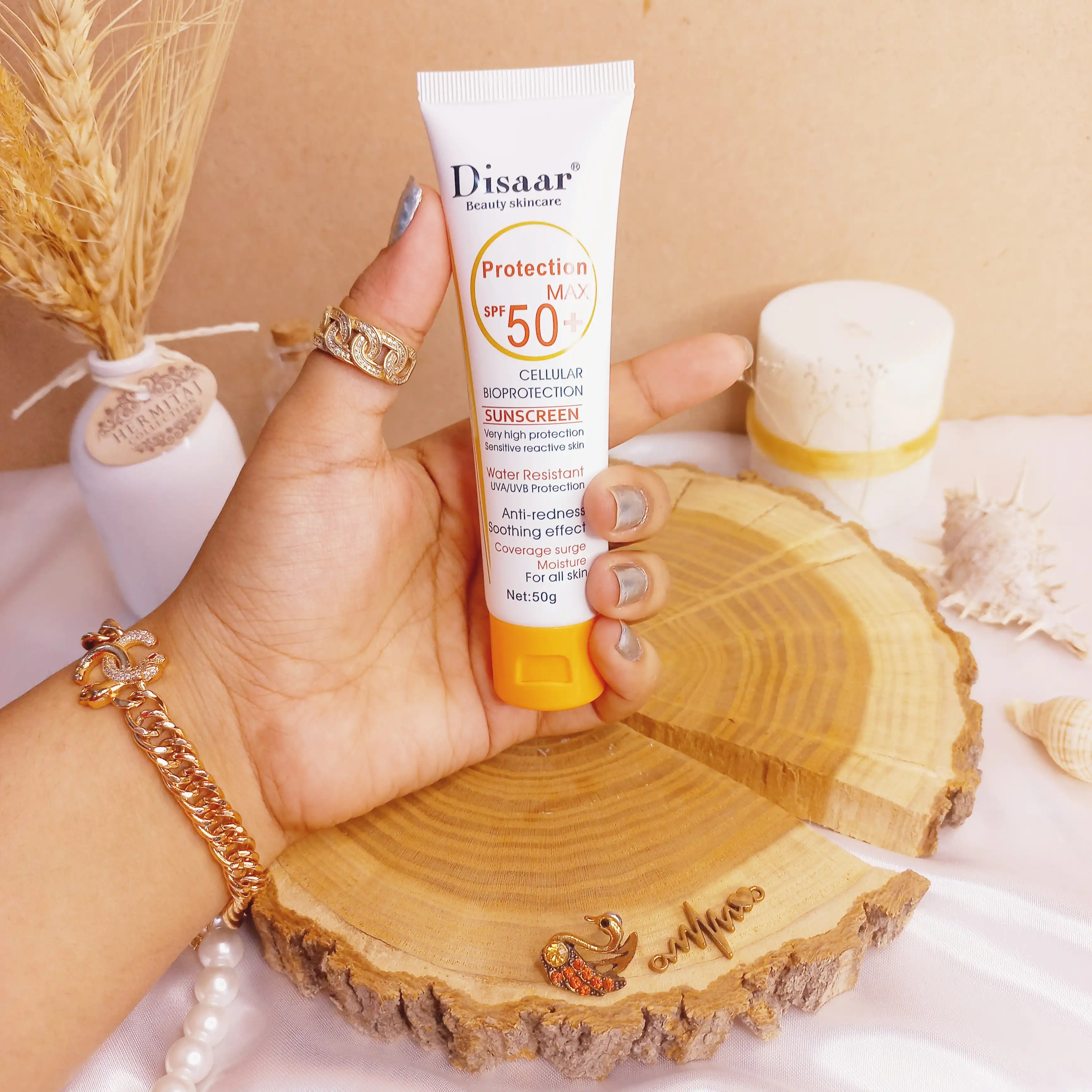 کرم ضد آفتاب SPF50 دیسار DISAAR