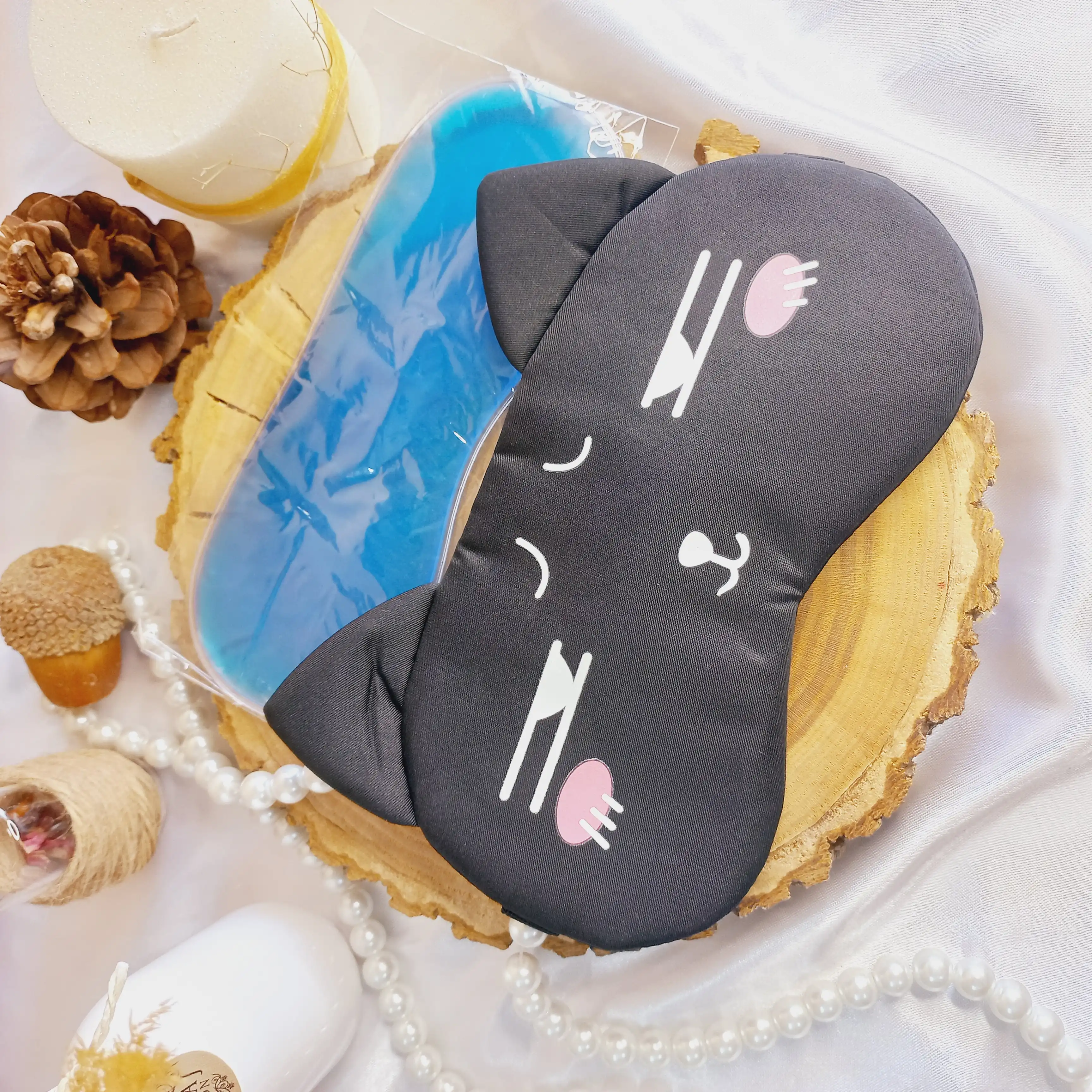 چشم بند کمپرس دار طرح فانتزی