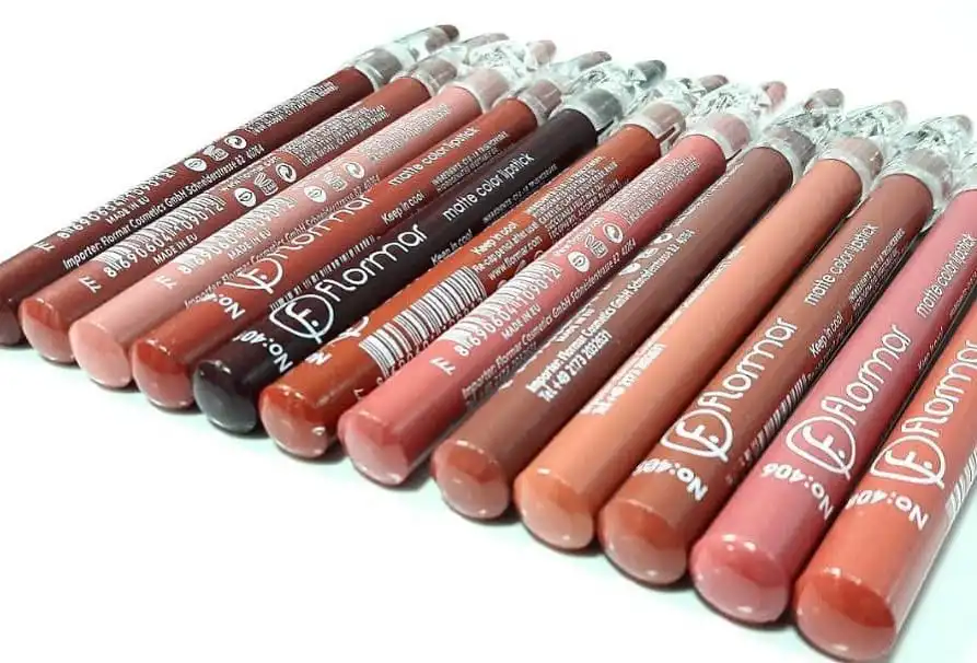 رژ لب مدادی تراش دار فلورما FLORMAR بسته 12 عددی