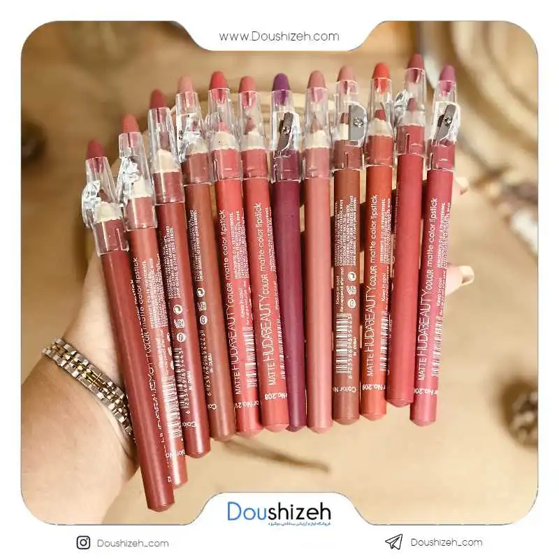 رژ لب مدادی تراش دار HUDABEAUTY