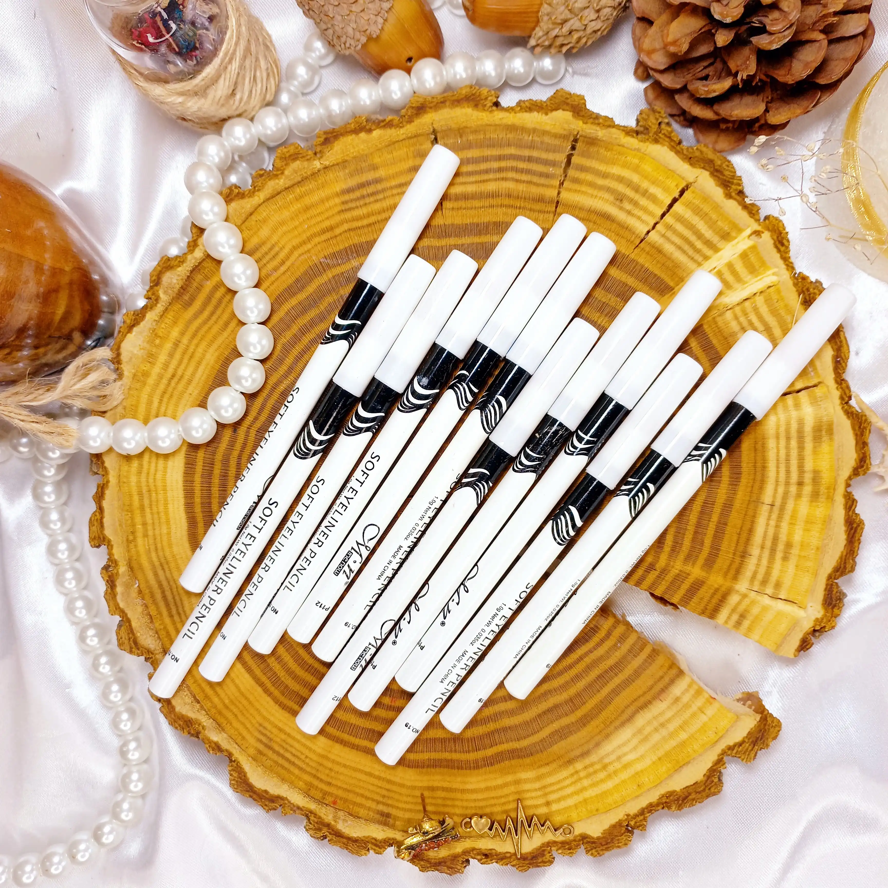 مداد چشم سفید برند ام ان MN