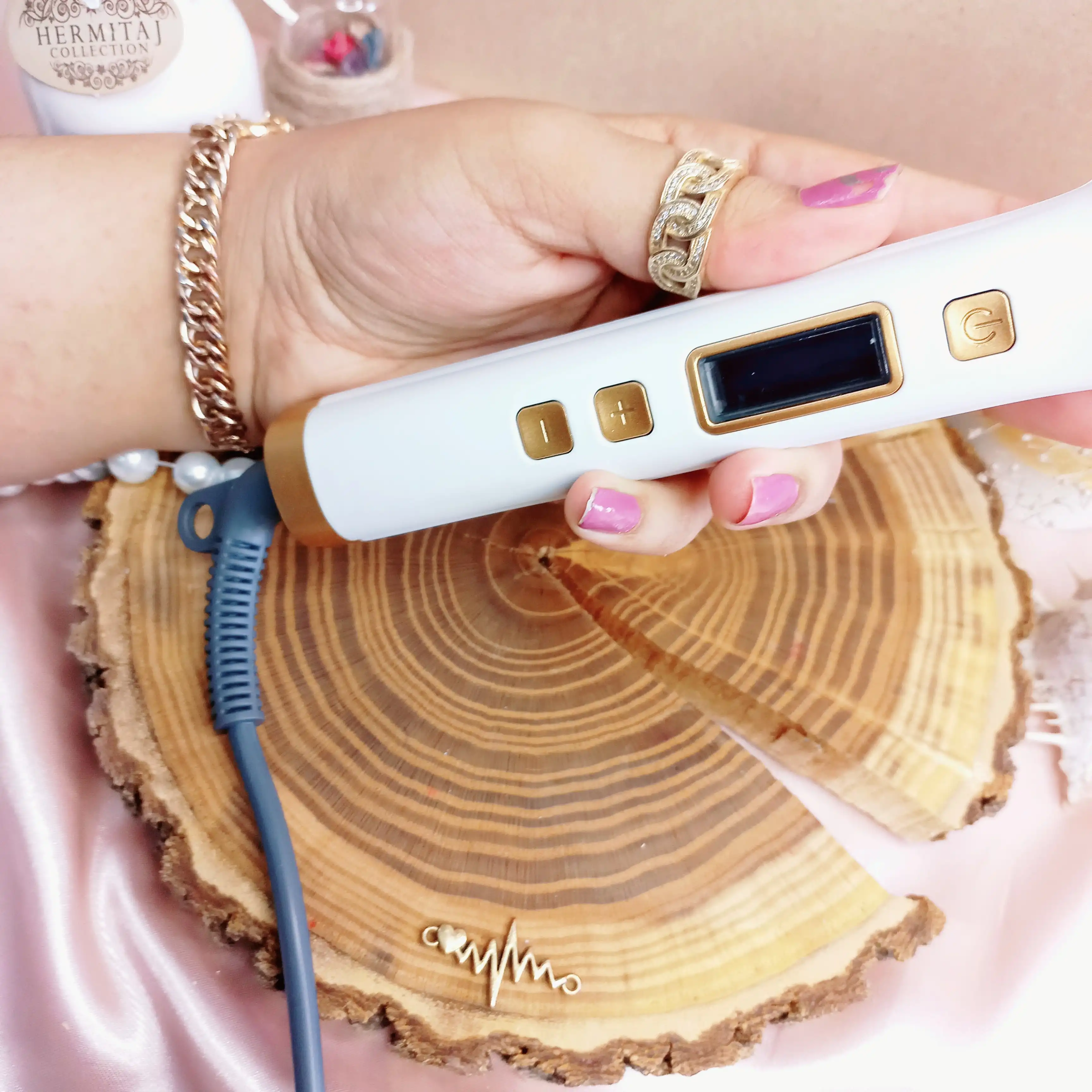 اتومو شانه ای صاف کننده قوی مو کد SYC 580