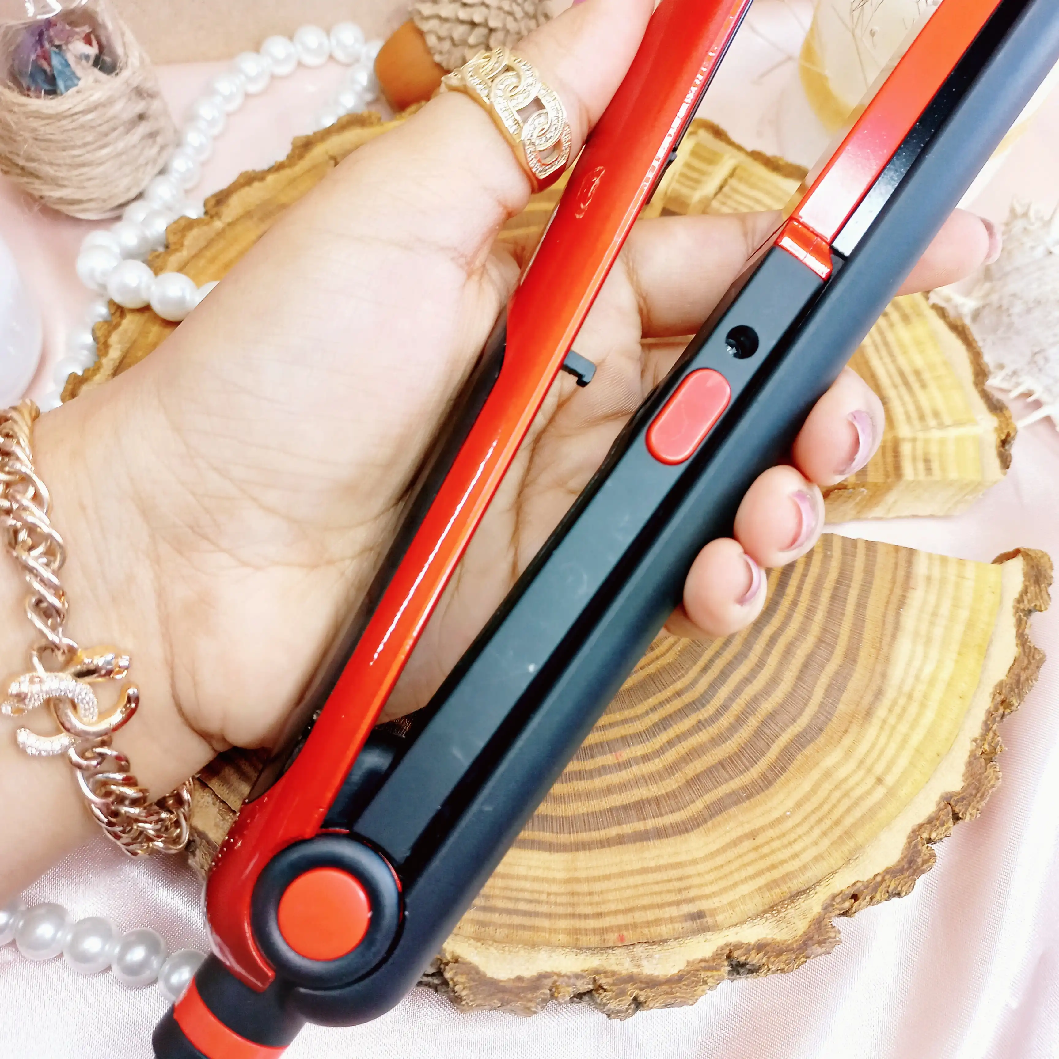 اتو و حالت دهنده ی مو باراباس نانو مدل 9227