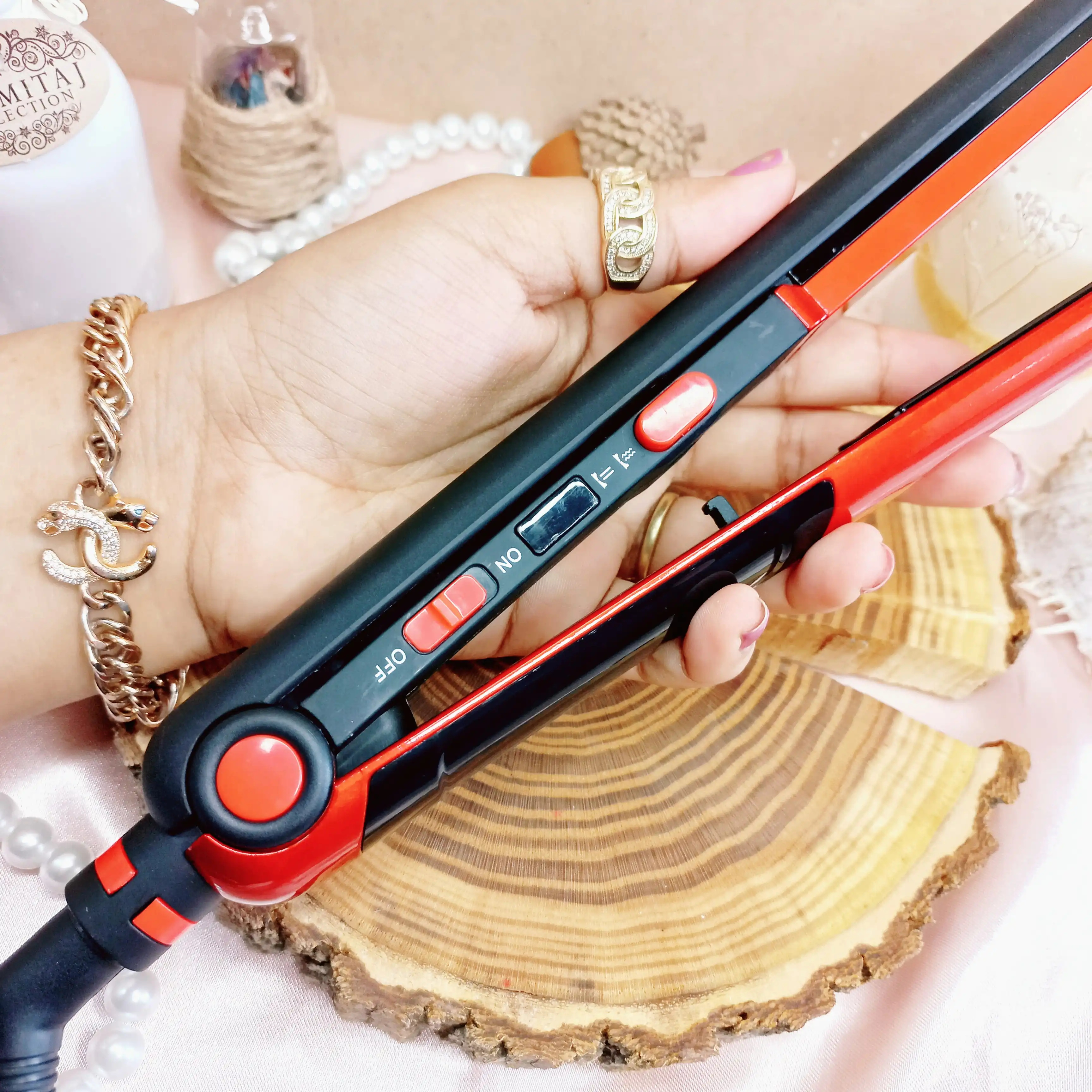 اتو و حالت دهنده ی مو باراباس نانو مدل 9227