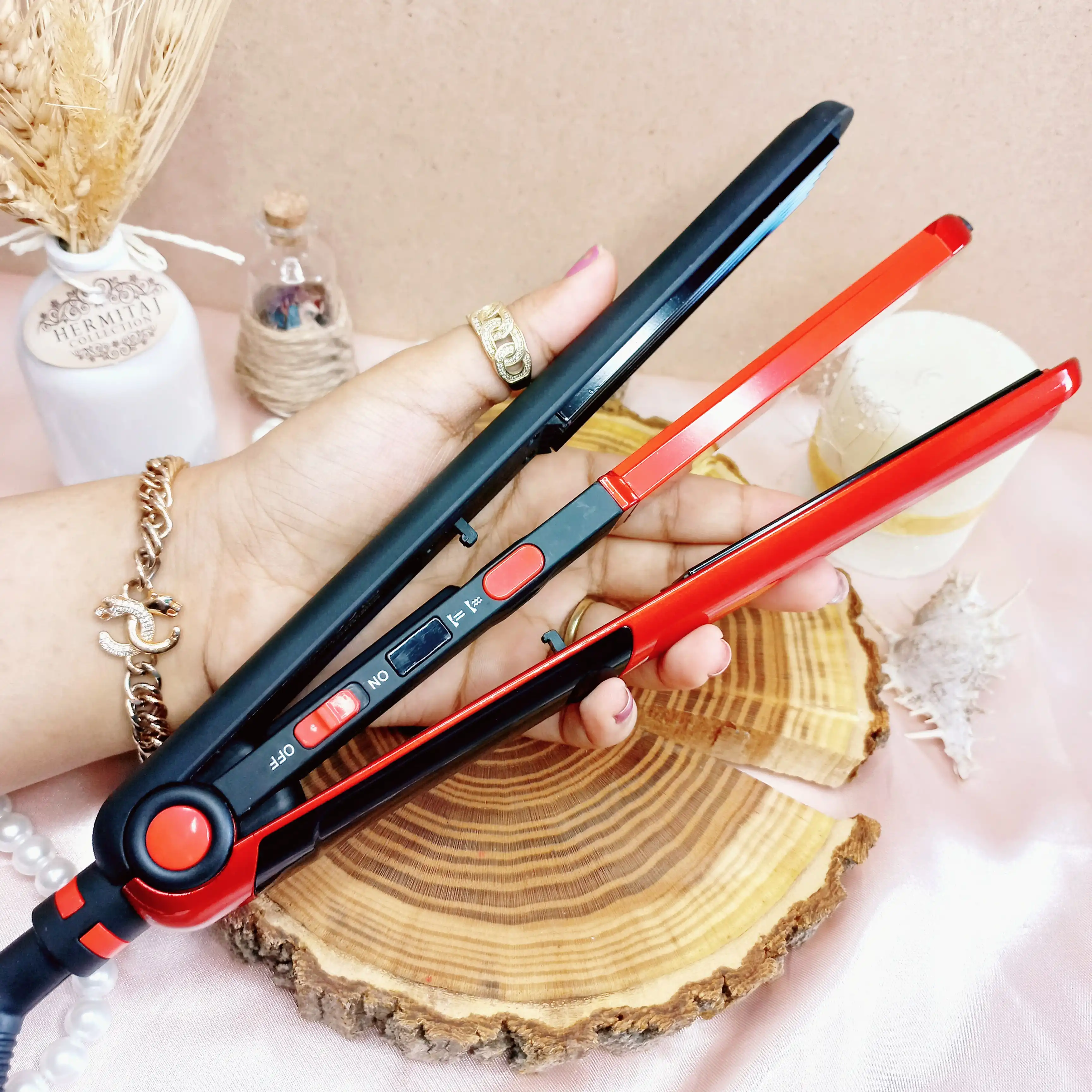 اتو و حالت دهنده ی مو باراباس نانو مدل 9227