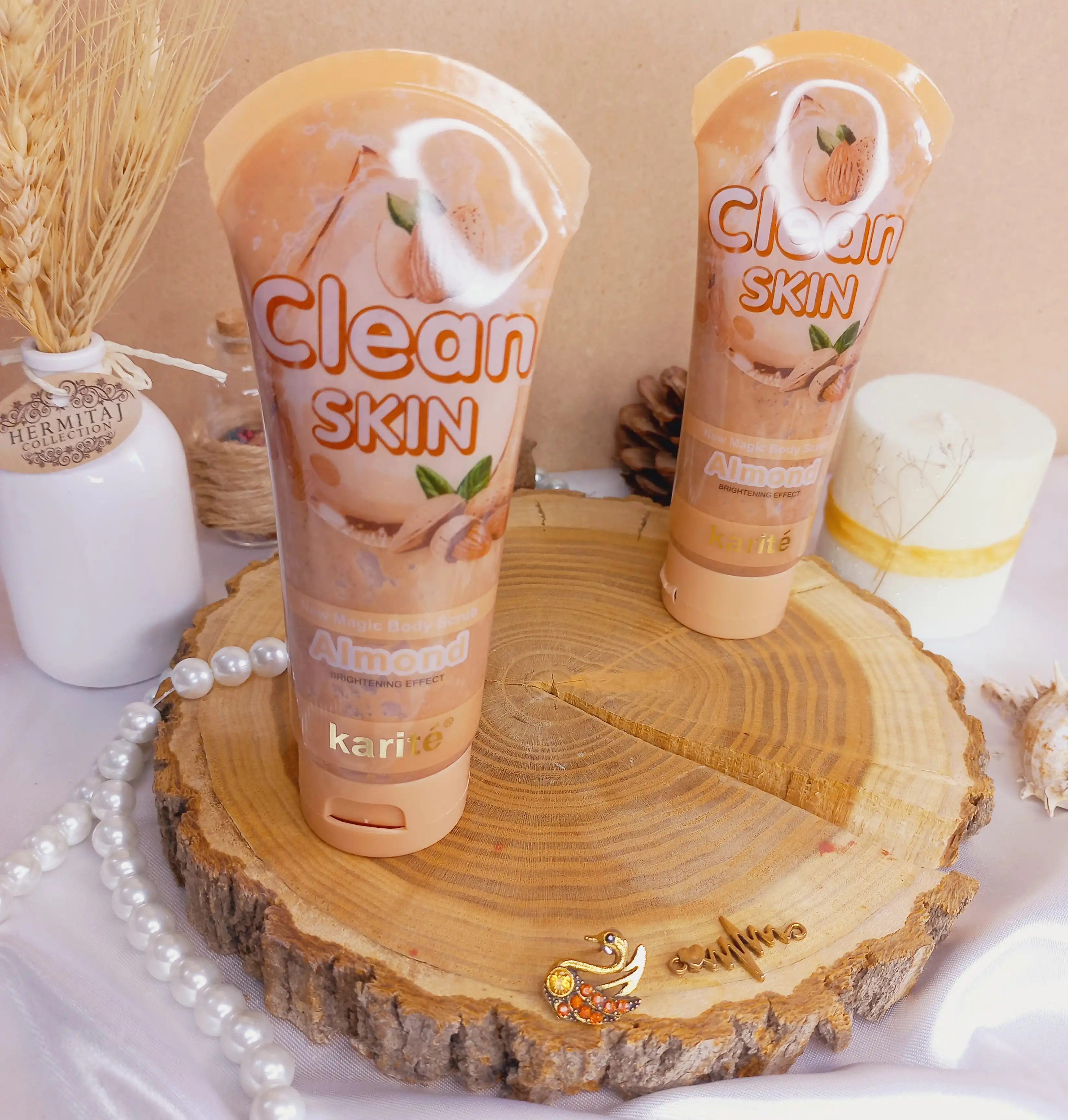 اسکراب تیوپی بادام  کاریته