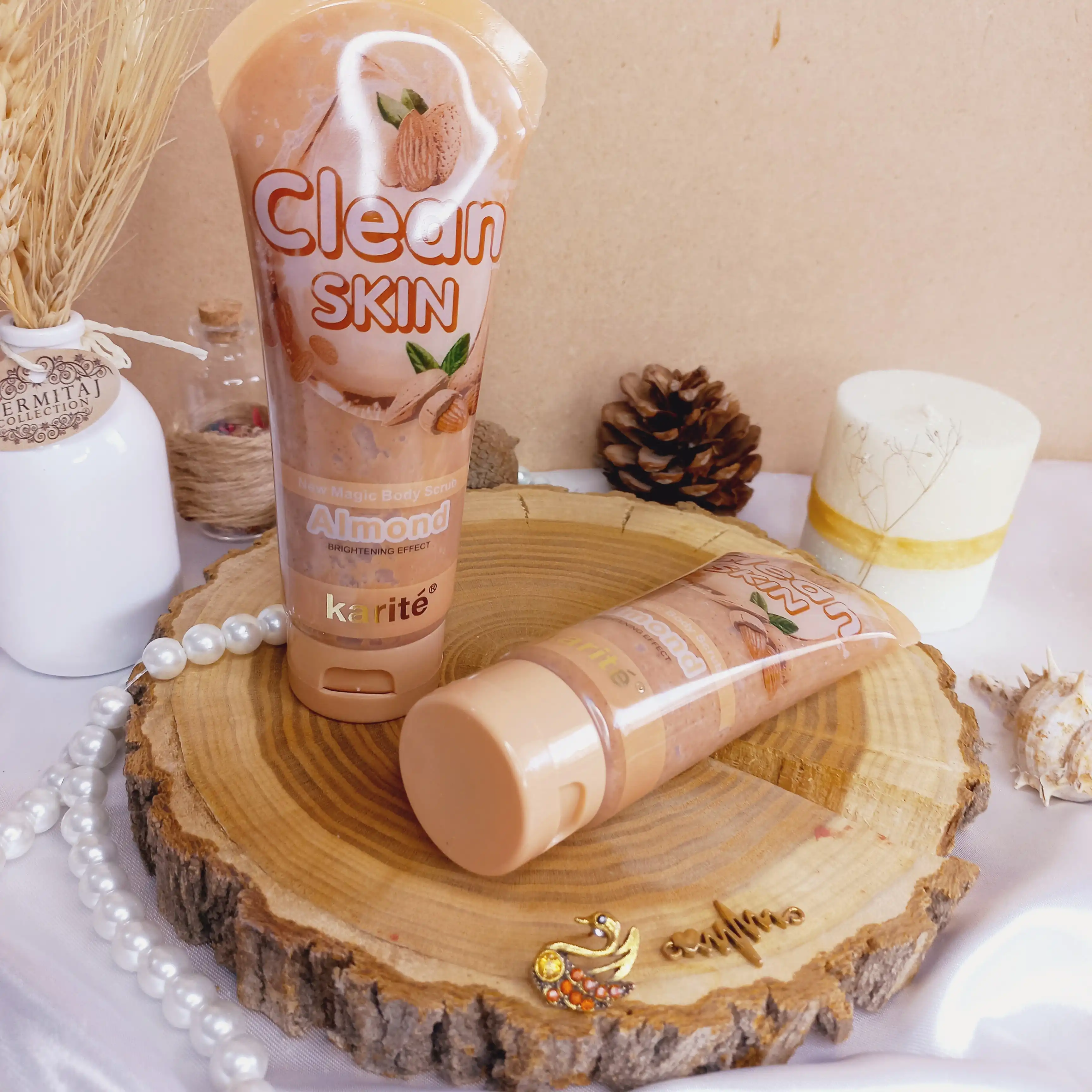 اسکراب تیوپی بادام  کاریته