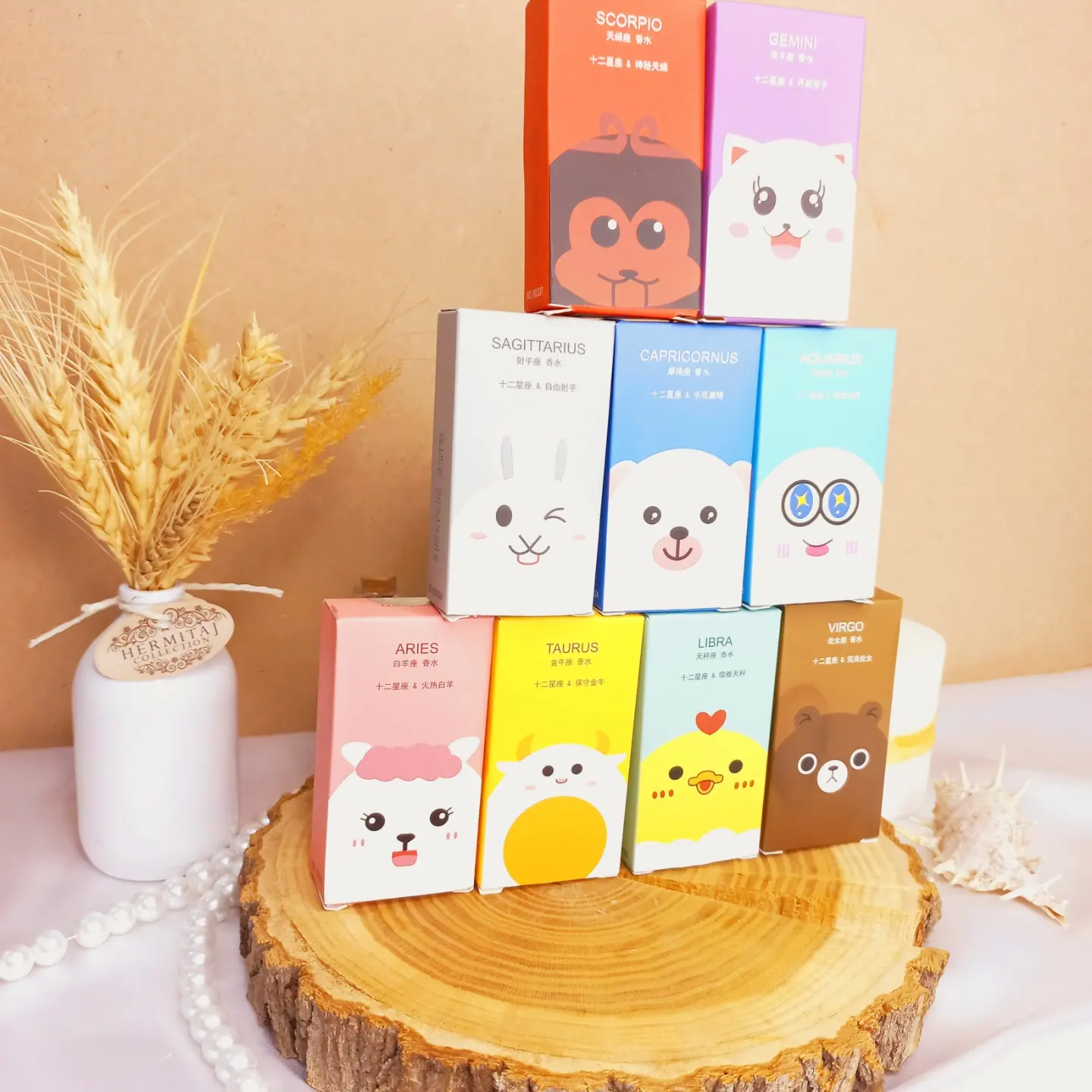 بادی اسپلش طرح حیوانات فانتزی LOVE RIVER