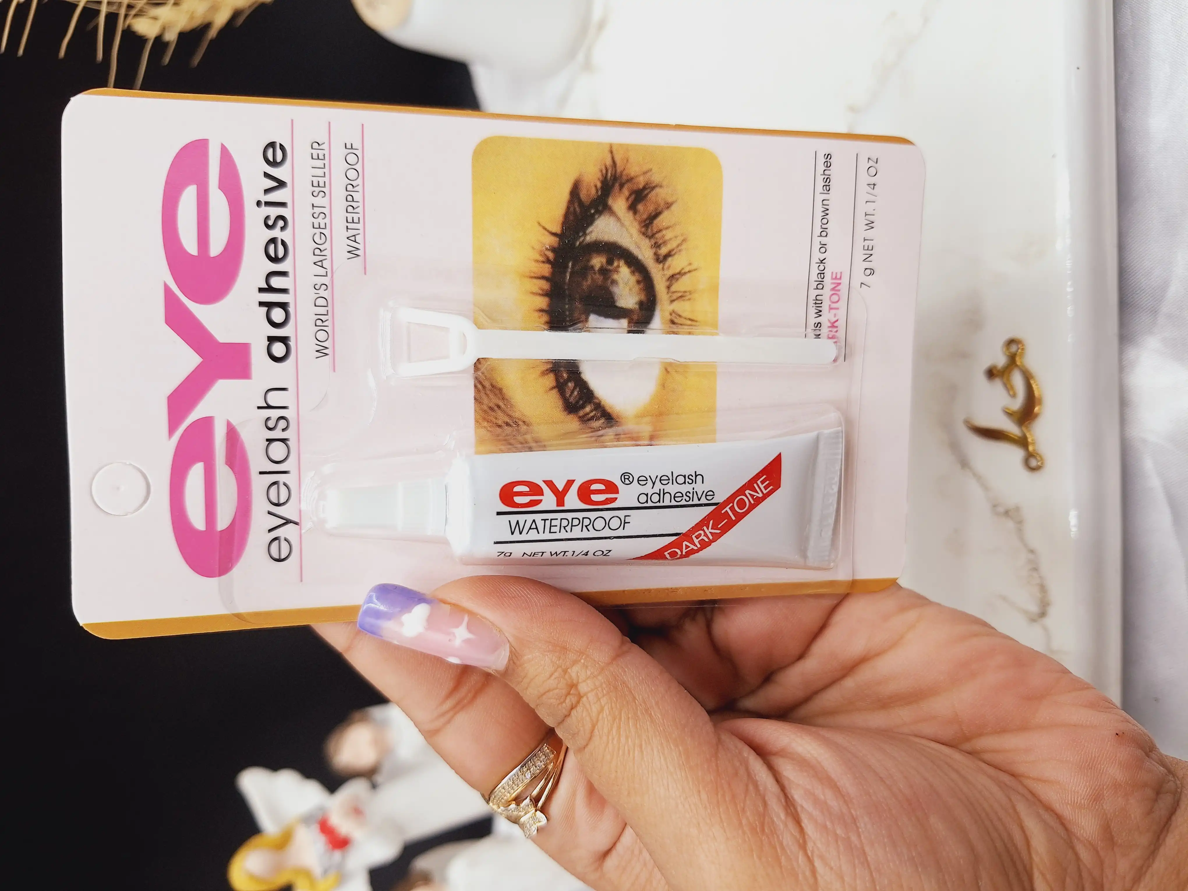 چسب مژه ضد آب بی رنگ EYE