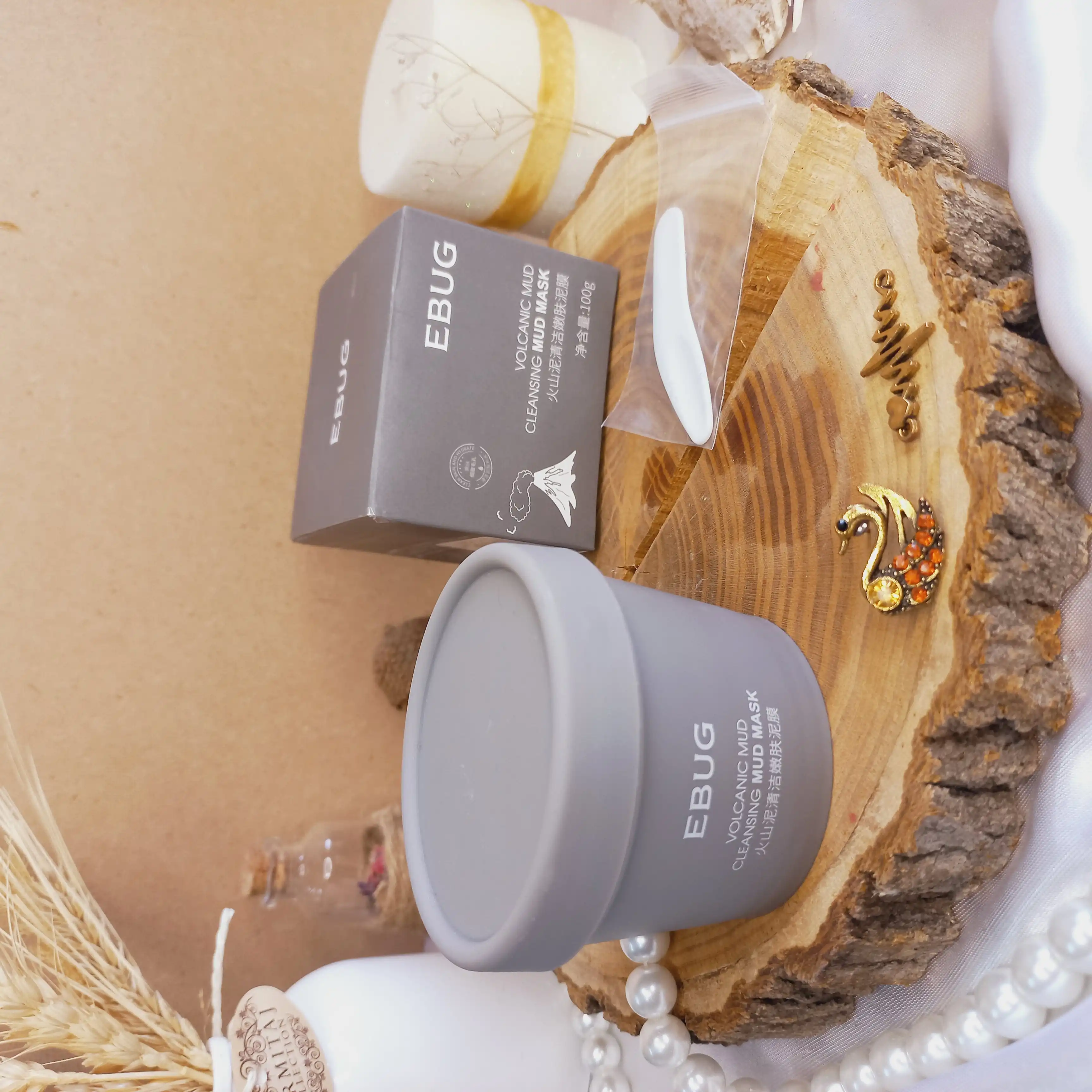 ماسک صورت گچی آتشفشان ایباگ EBUG