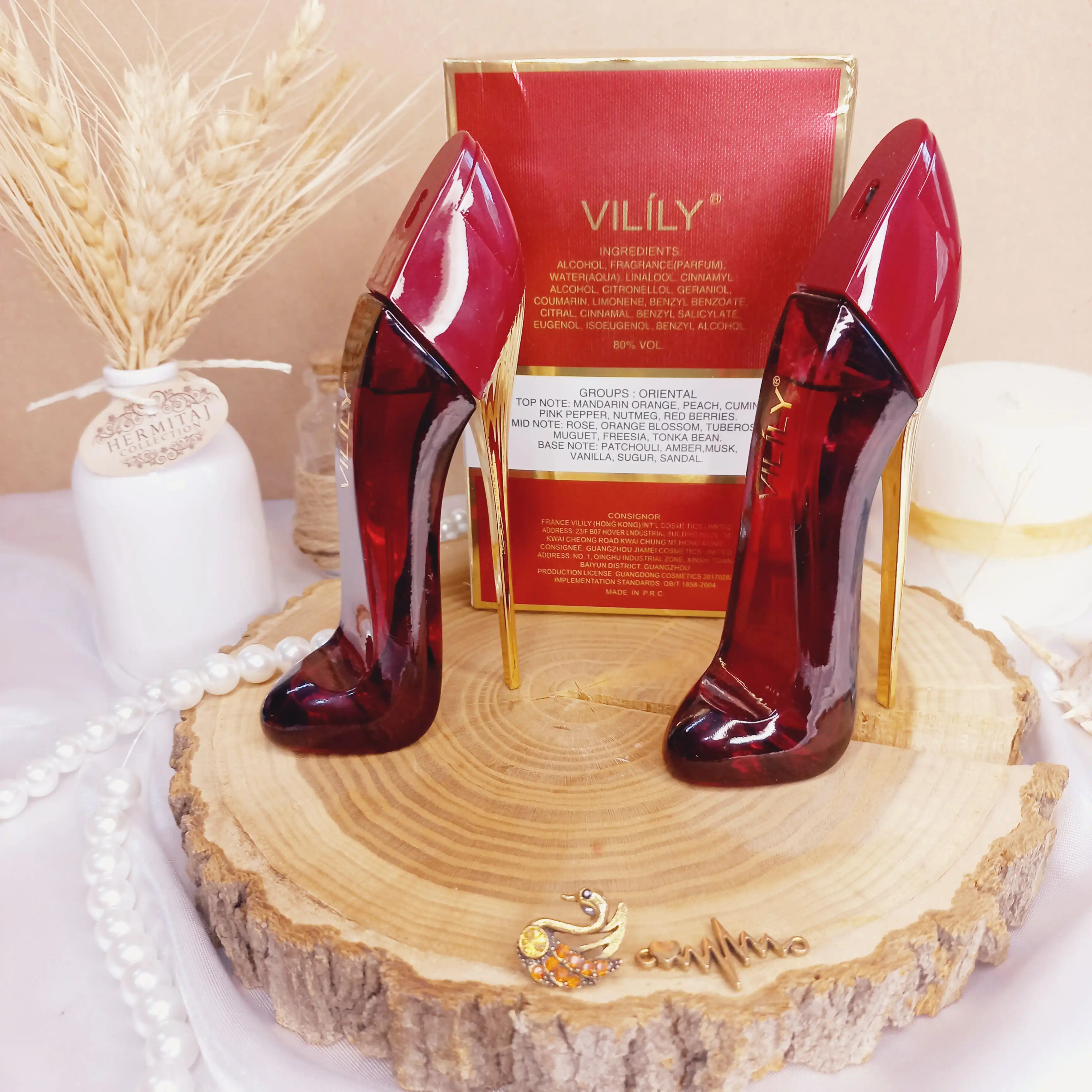 ادکلن زنانه وایلیلی گرل قرمز حجم 30 میلی