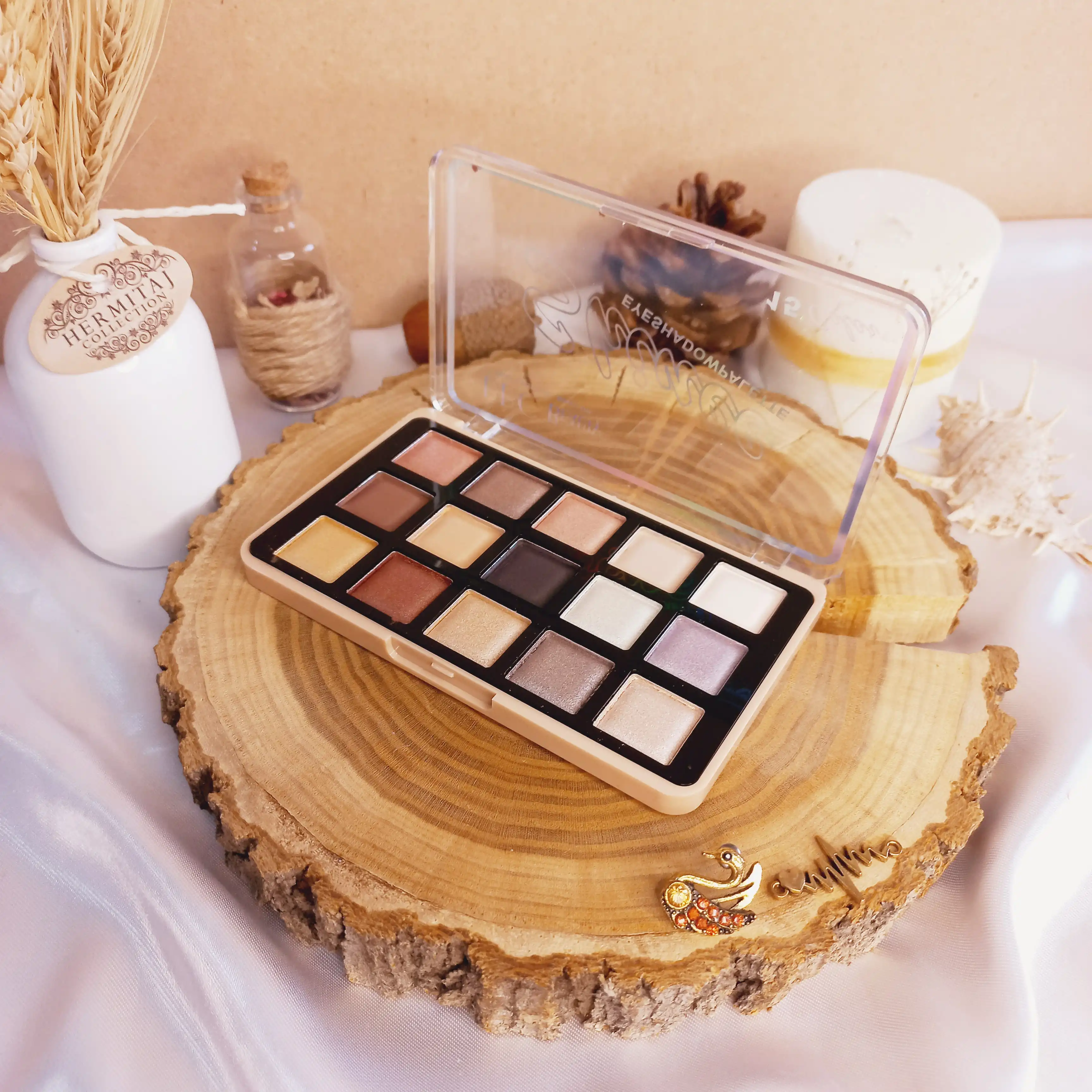 پالت سایه 15 رنگ BBC BEAUTY مدل shinee