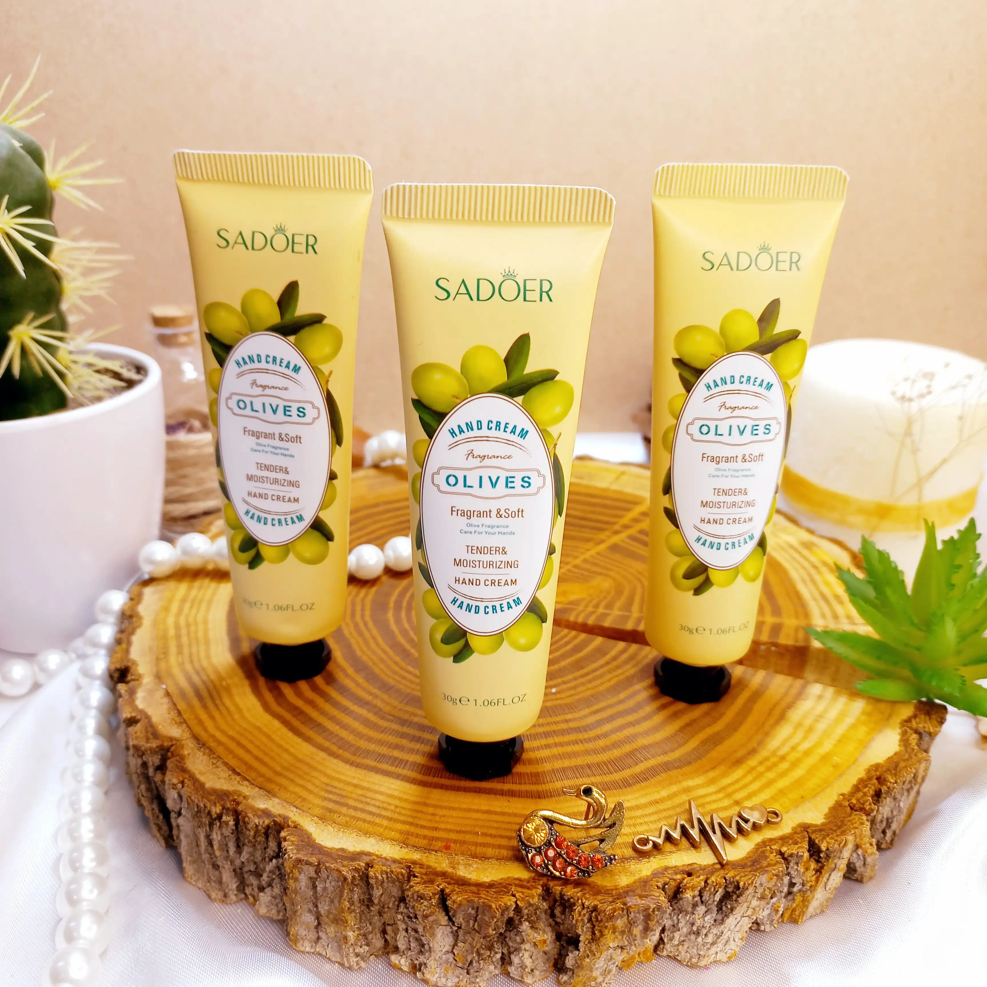 کرم نرم کننده دست خوشبو زیتون SADOER