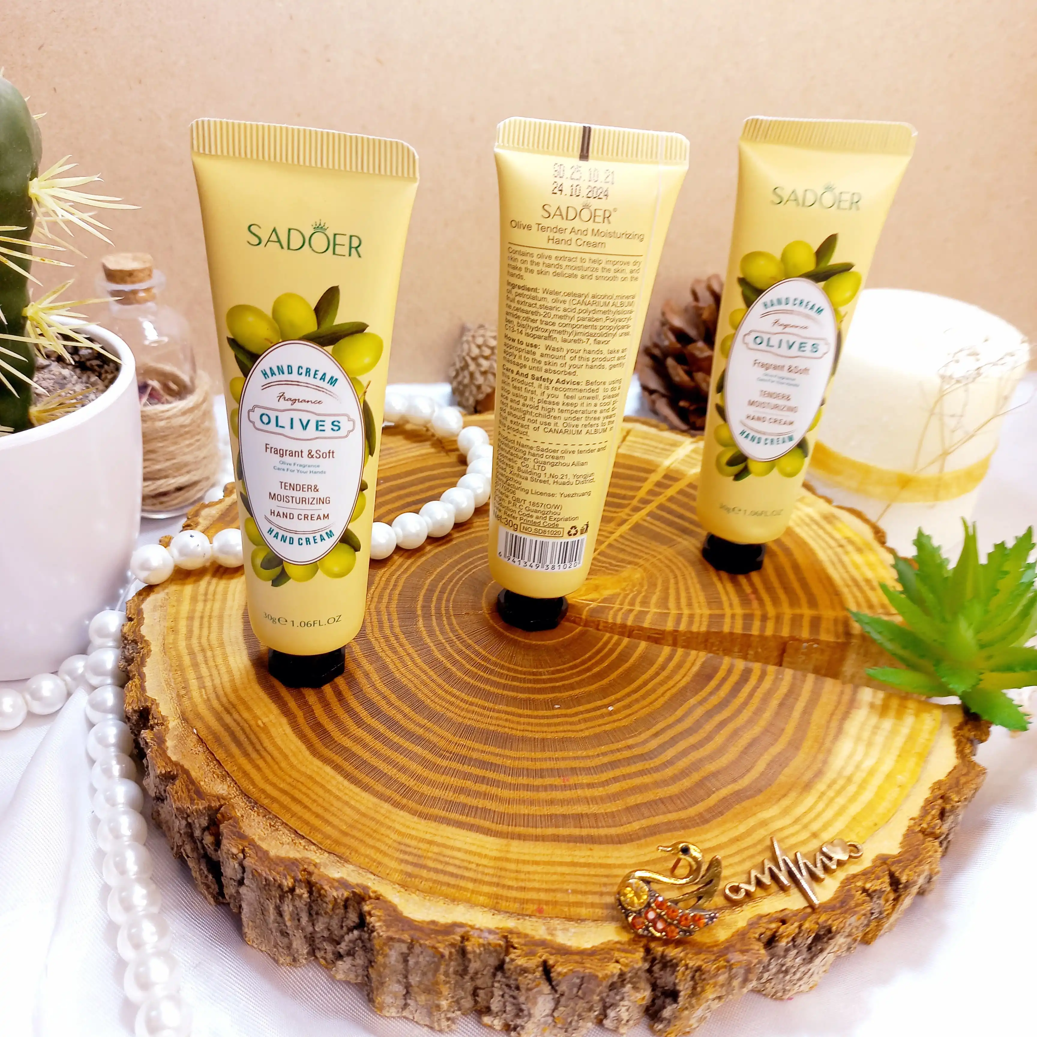 کرم نرم کننده دست خوشبو زیتون SADOER