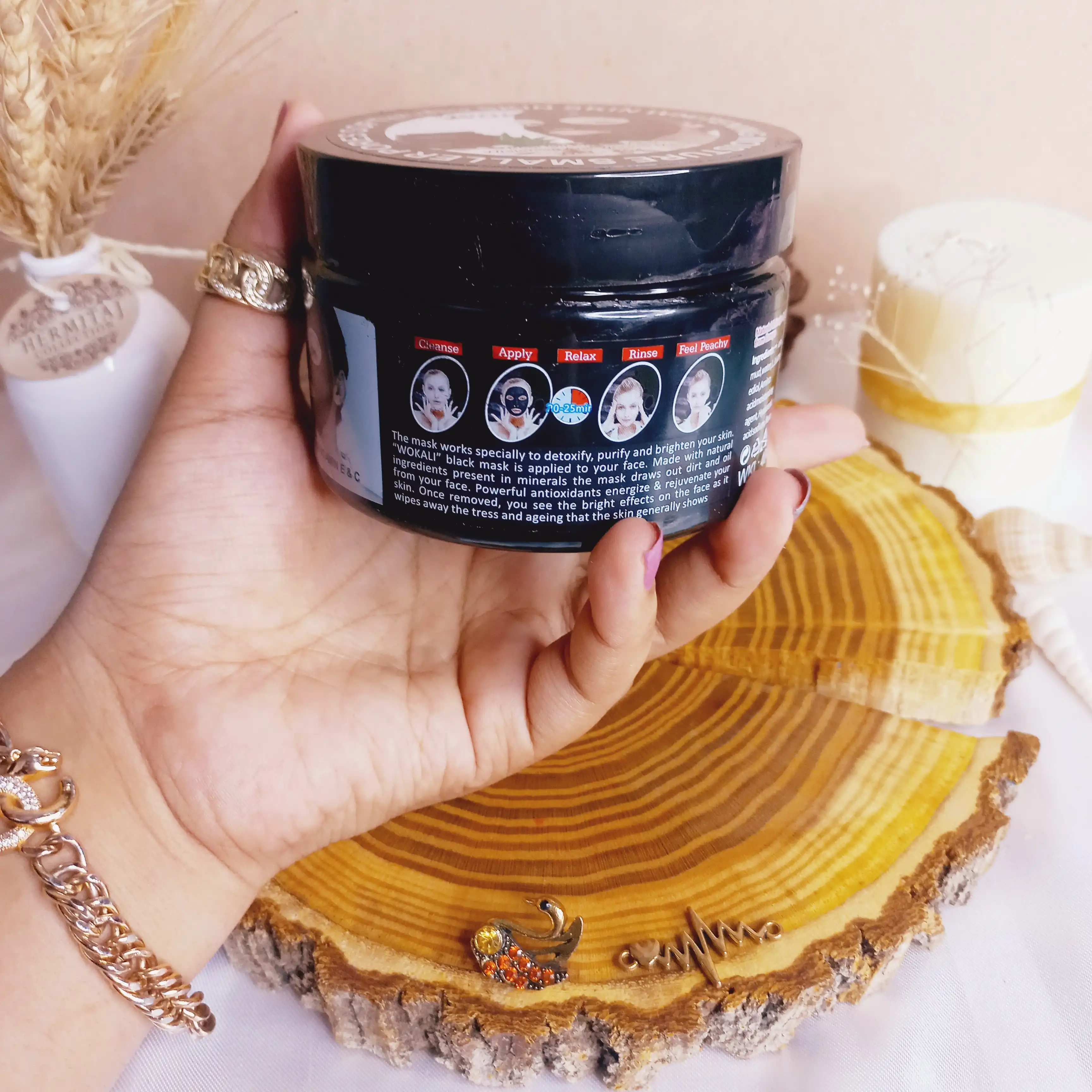 بلک ماسک صورت کاسه ای وکالی WOKALI