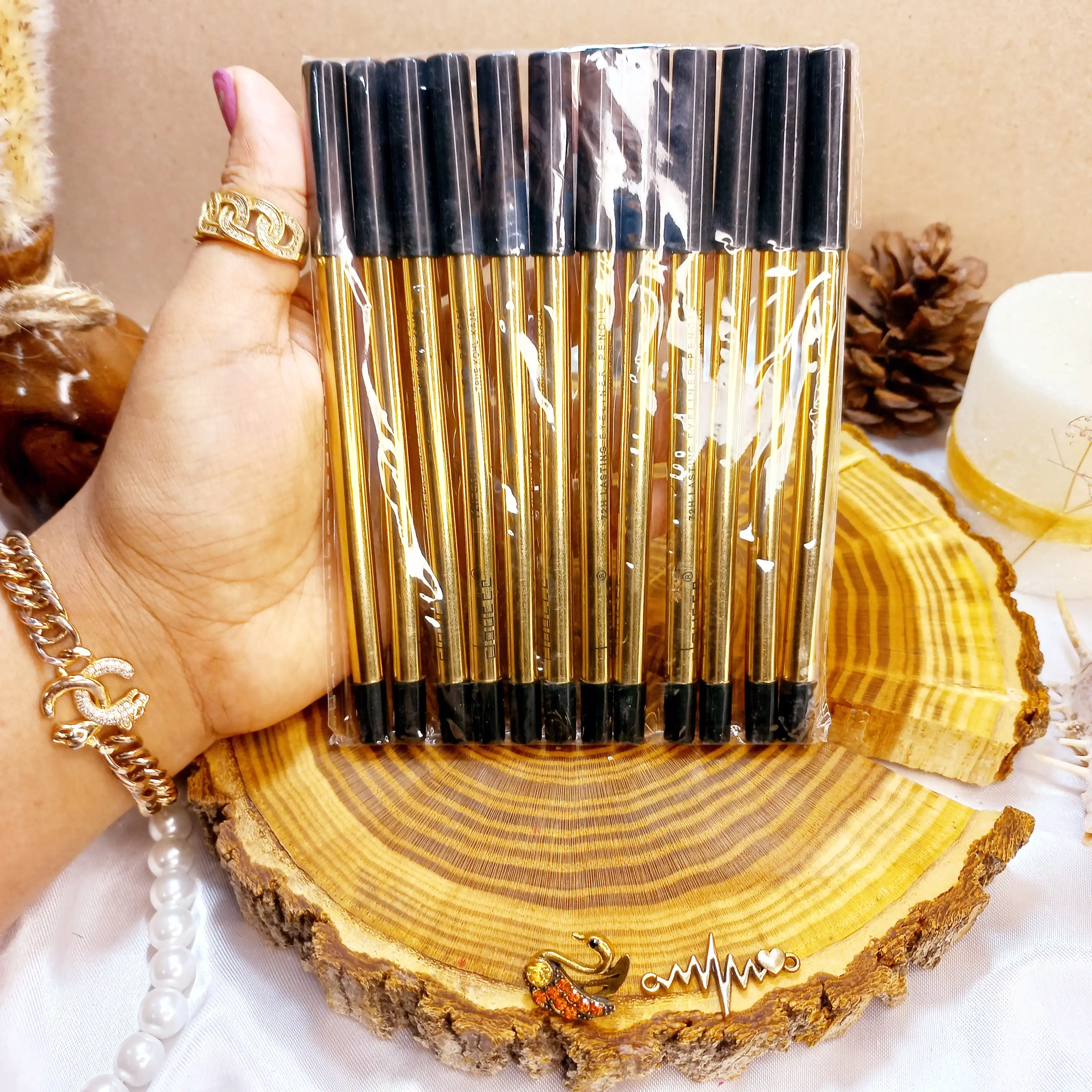 مداد چشم شمعی دوسه طلایی doucce | پخش عمده