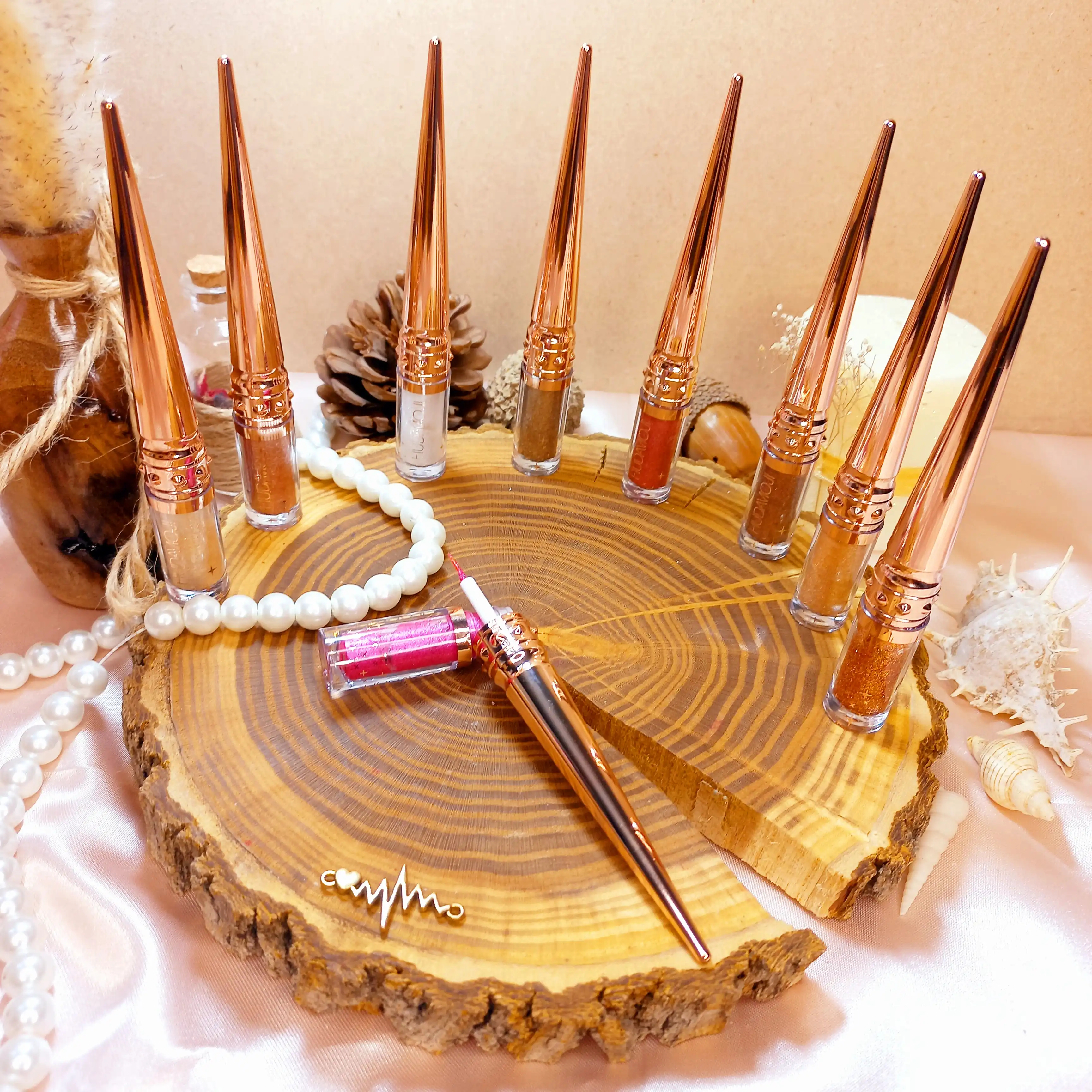 خط چشم شاین رنگی هدی موجی HUDA MOJI